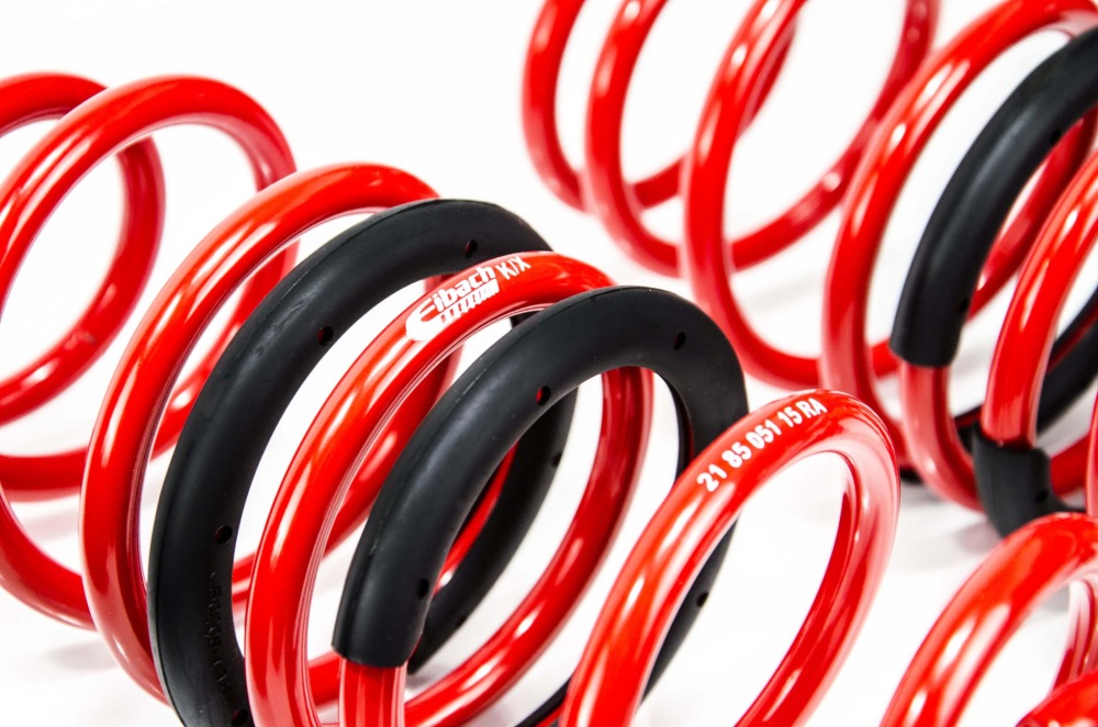 MTSALSVW01 Adjustable Springs (Gold) for Volkswagen GOLF Mk8 Variant (CG5)