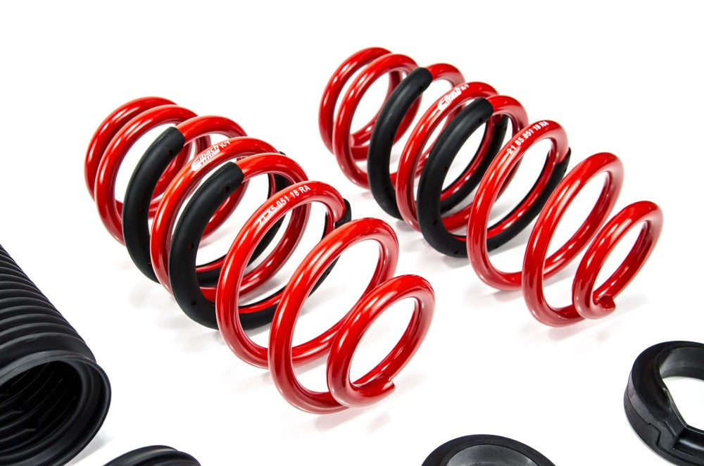 MTSALSVW04 Adjustable Springs (Gold) for Volkswagen GOLF Mk8 Variant (CG5)