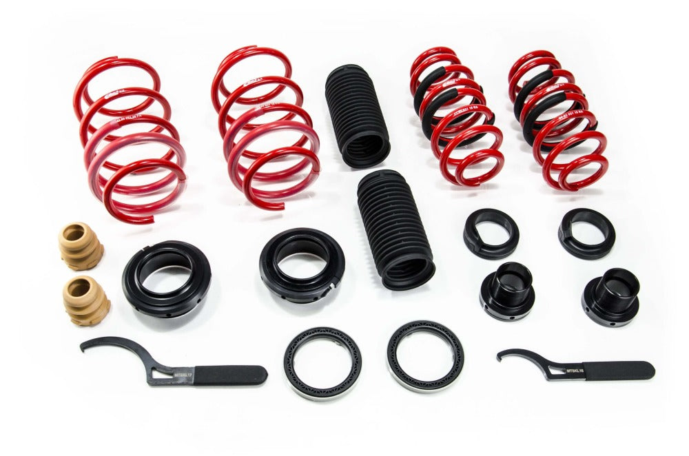 MTSALSVW04 Adjustable Springs (Gold) for Volkswagen GOLF Mk8 Variant (CG5)