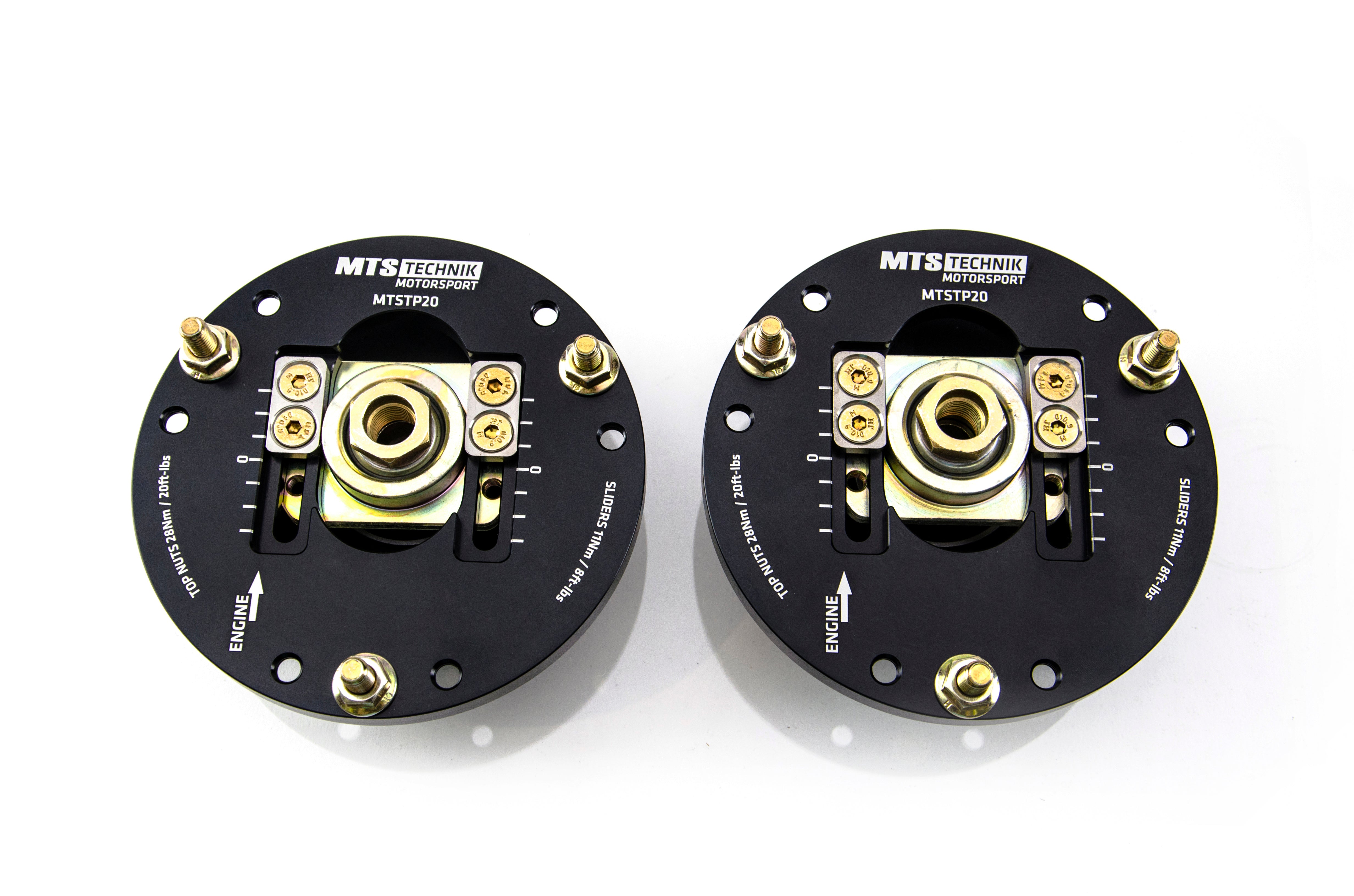 Adjustable camber / caster top mounts (Front) for Audi A3 Convertible (8P)