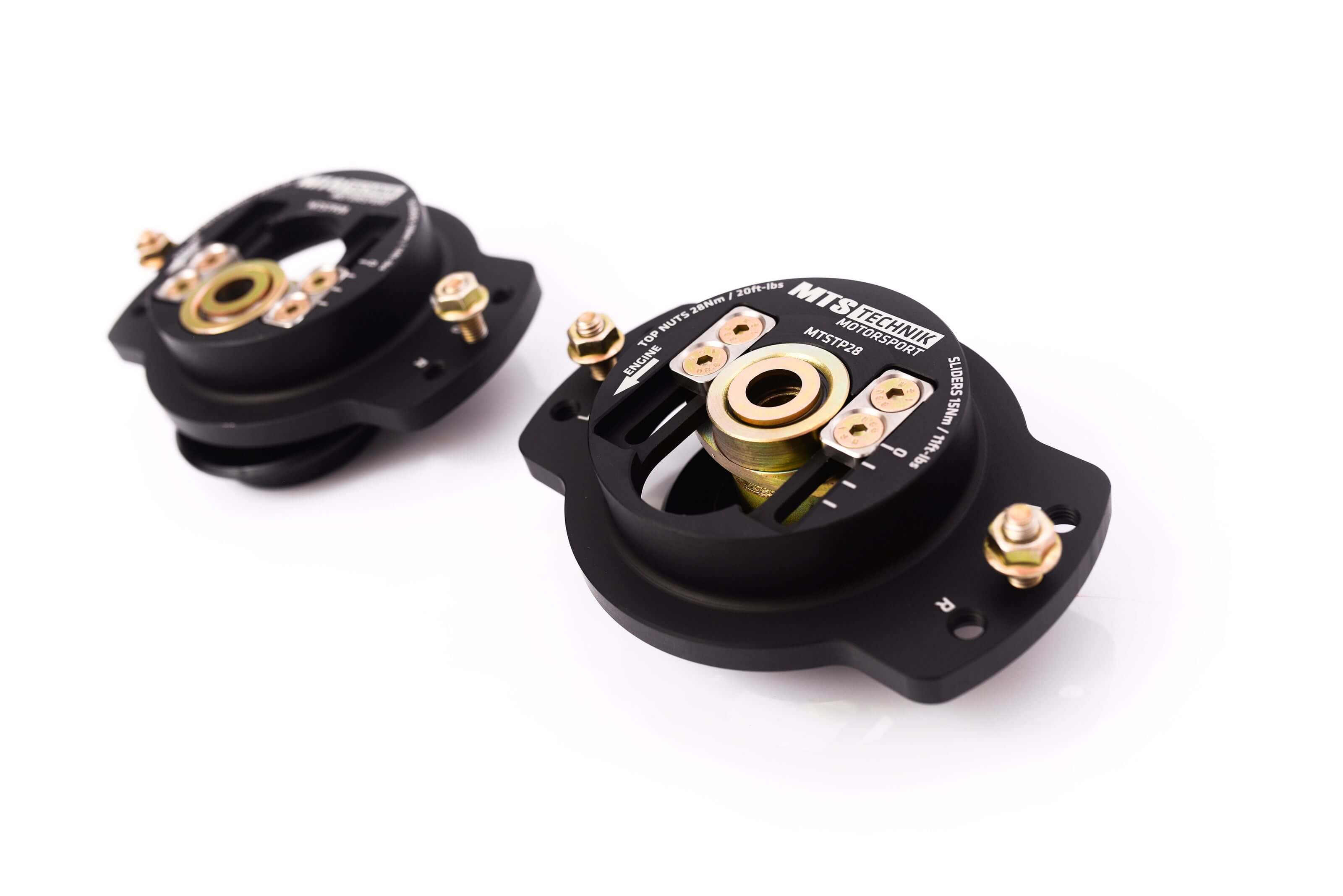 Adjustable camber / caster top mounts (Front) for Volkswagen GOLF Mk1 (17)