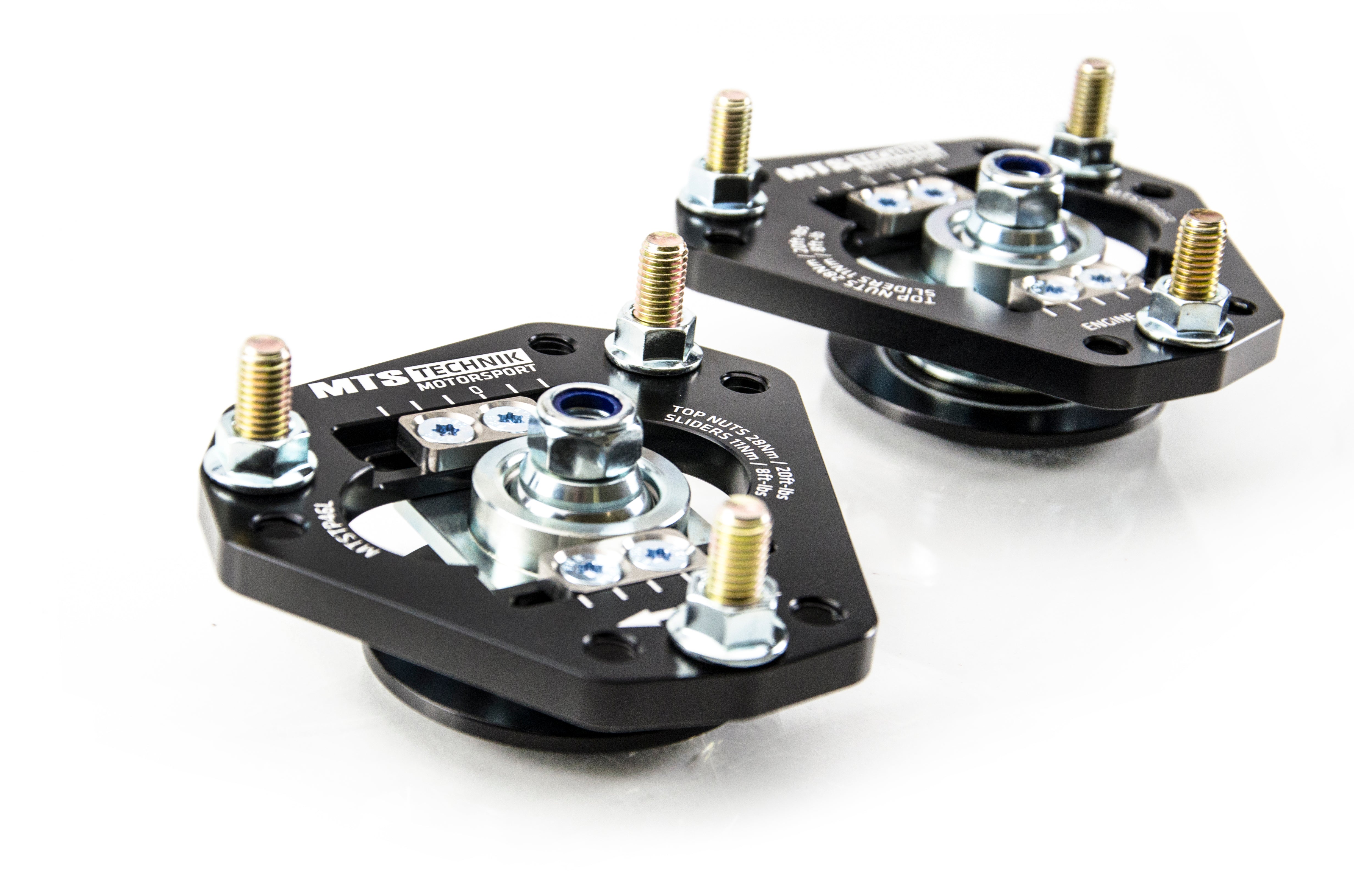 Adjustable camber / caster top mounts (Front) for Honda CIVIC Mk7 Hatchback (EU/EP/EV)