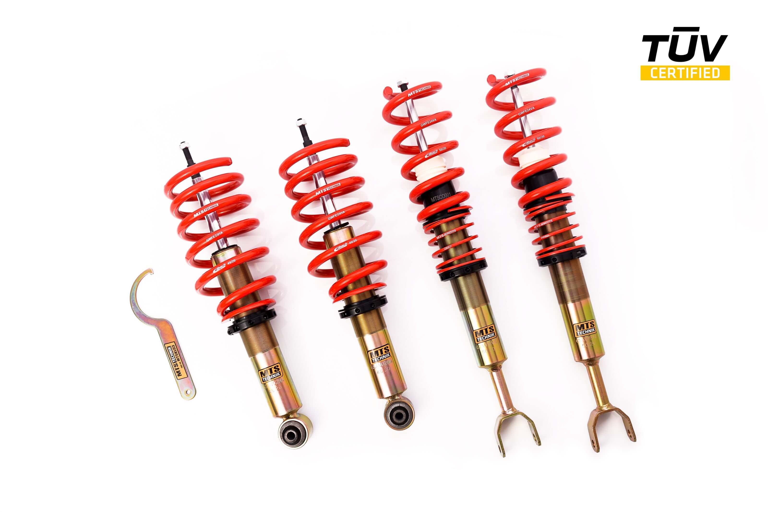 Street Coilover Kit (Gold) for Audi A6 C5 (4B)
