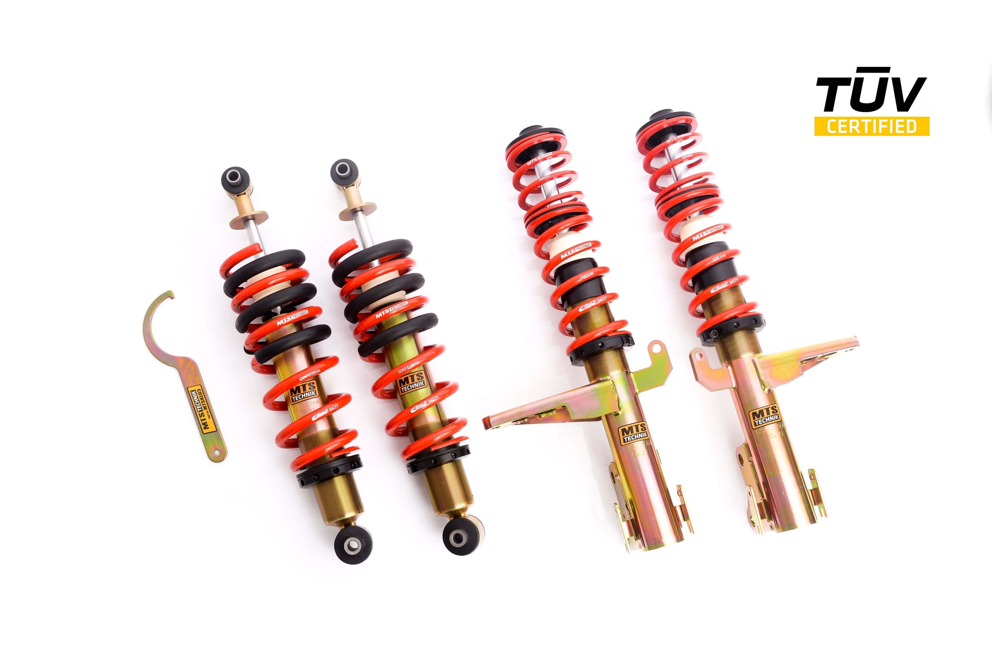 Street Coilover Kit (Gold) for Audi 80 B4 Saloon (8C)