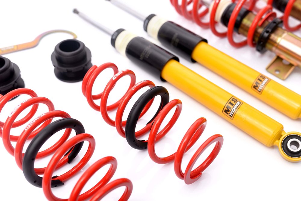 MTSGWAU54-C Comfort Coilover Kit (Gold) for Volkswagen POLO VI (AW/BZ/AE)