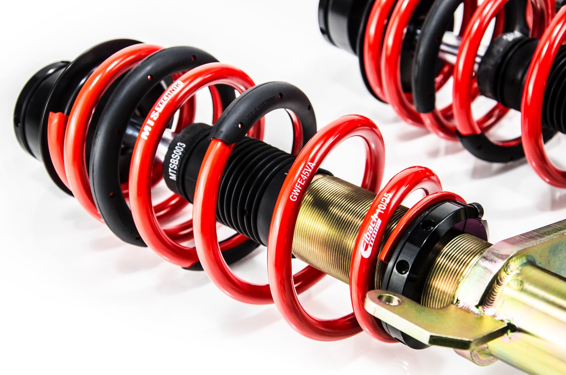Street Coilover Kit w/ Camber Adjust Top Mounts (Gold) for Audi COUPE B3 (89/8B)