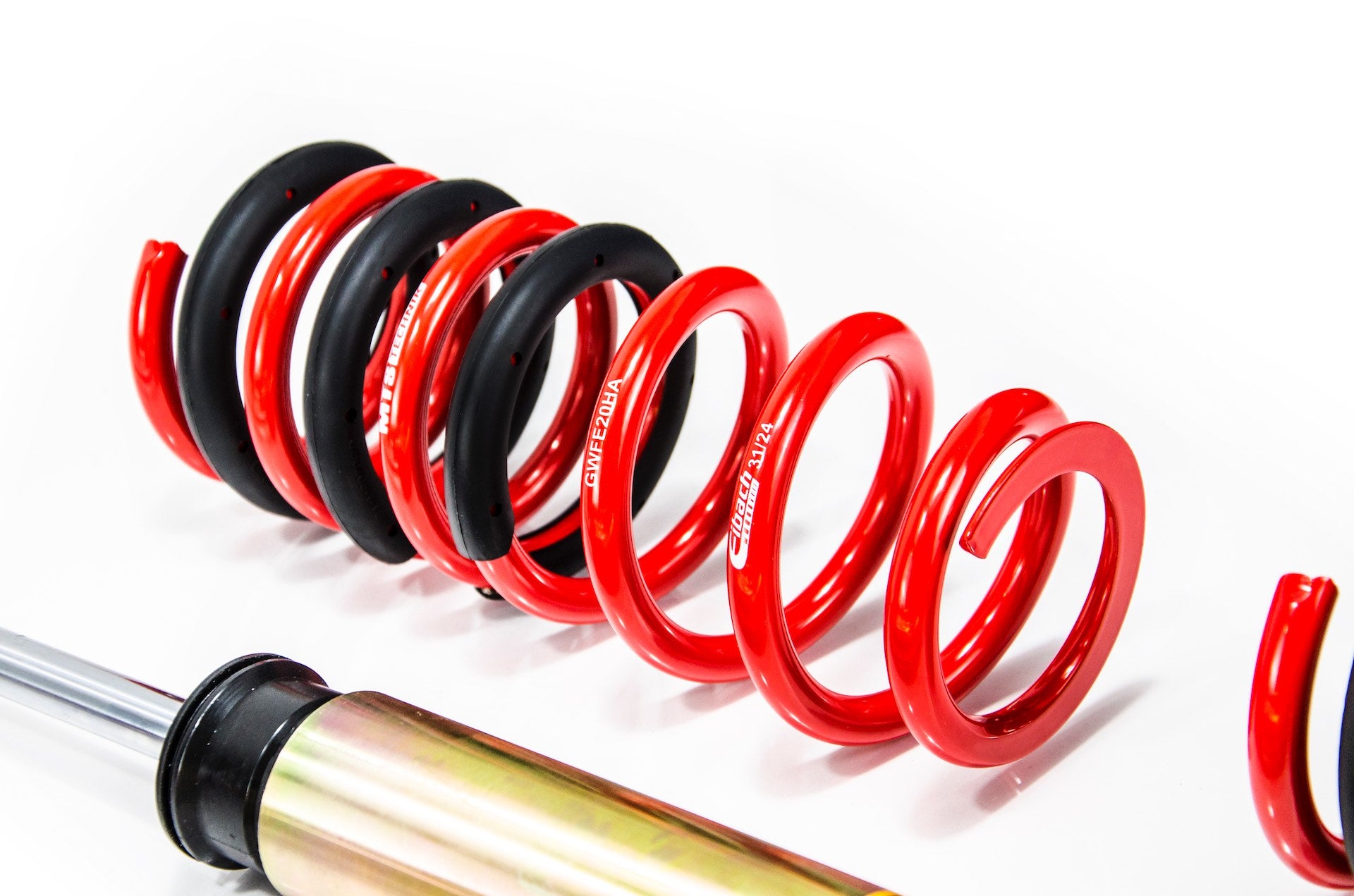 Street Coilover Kit w/ Camber Adjust Top Mounts (Gold) for Audi 80 B4 Avant (8C)
