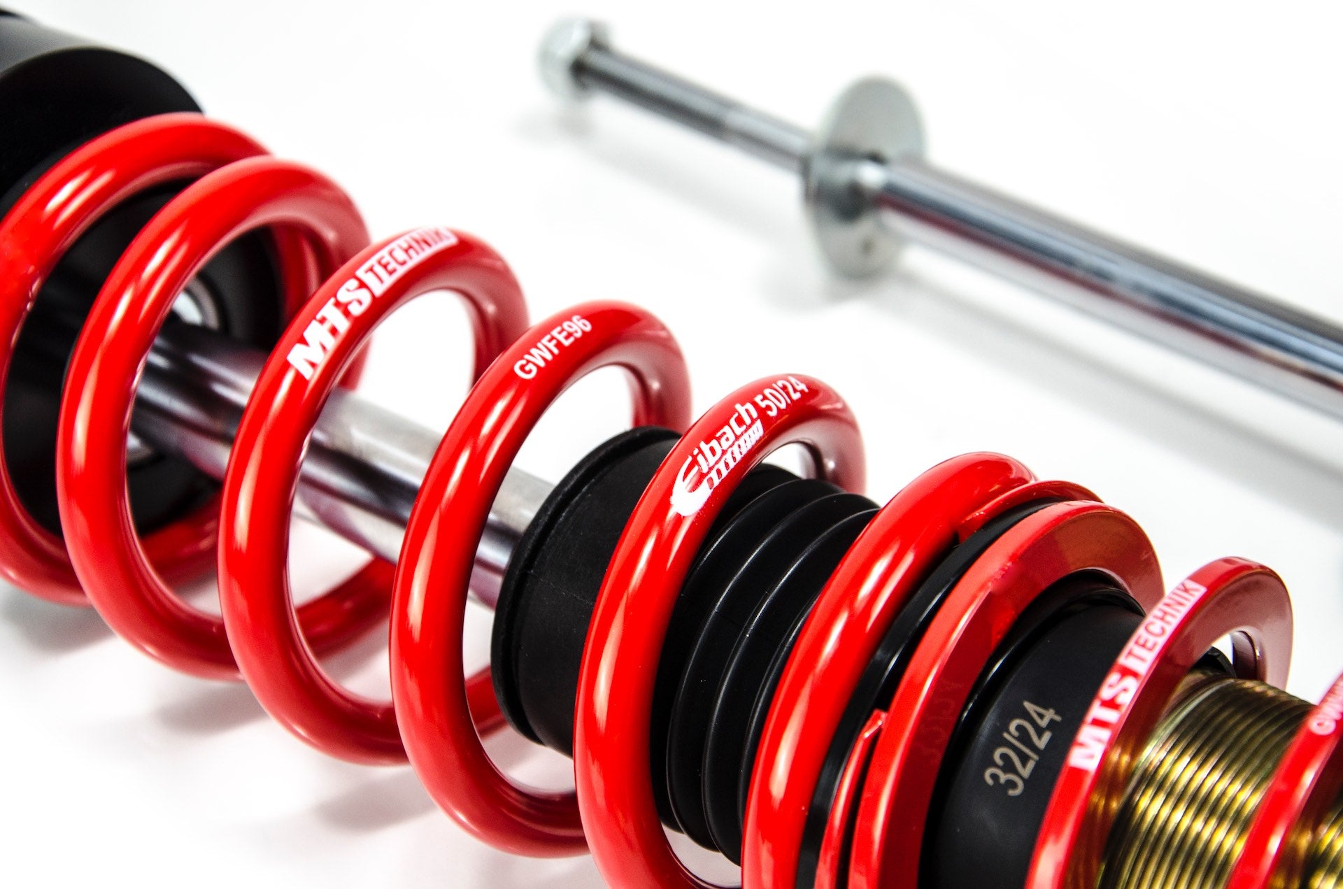 Street Coilover Kit w/ Camber Adjust Top Mounts (Gold) for Audi 80 B4 Saloon (8C)