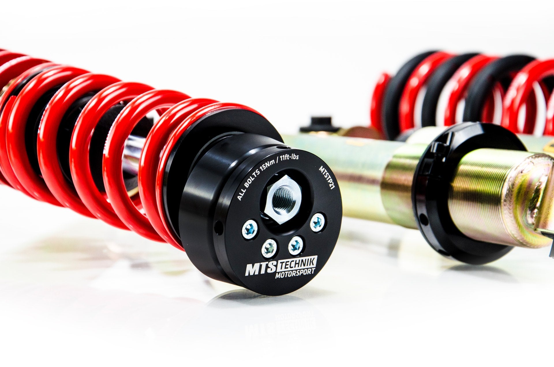 Street Coilover Kit w/ Camber Adjust Top Mounts (Gold) for Audi 80 B4 Saloon (8C)