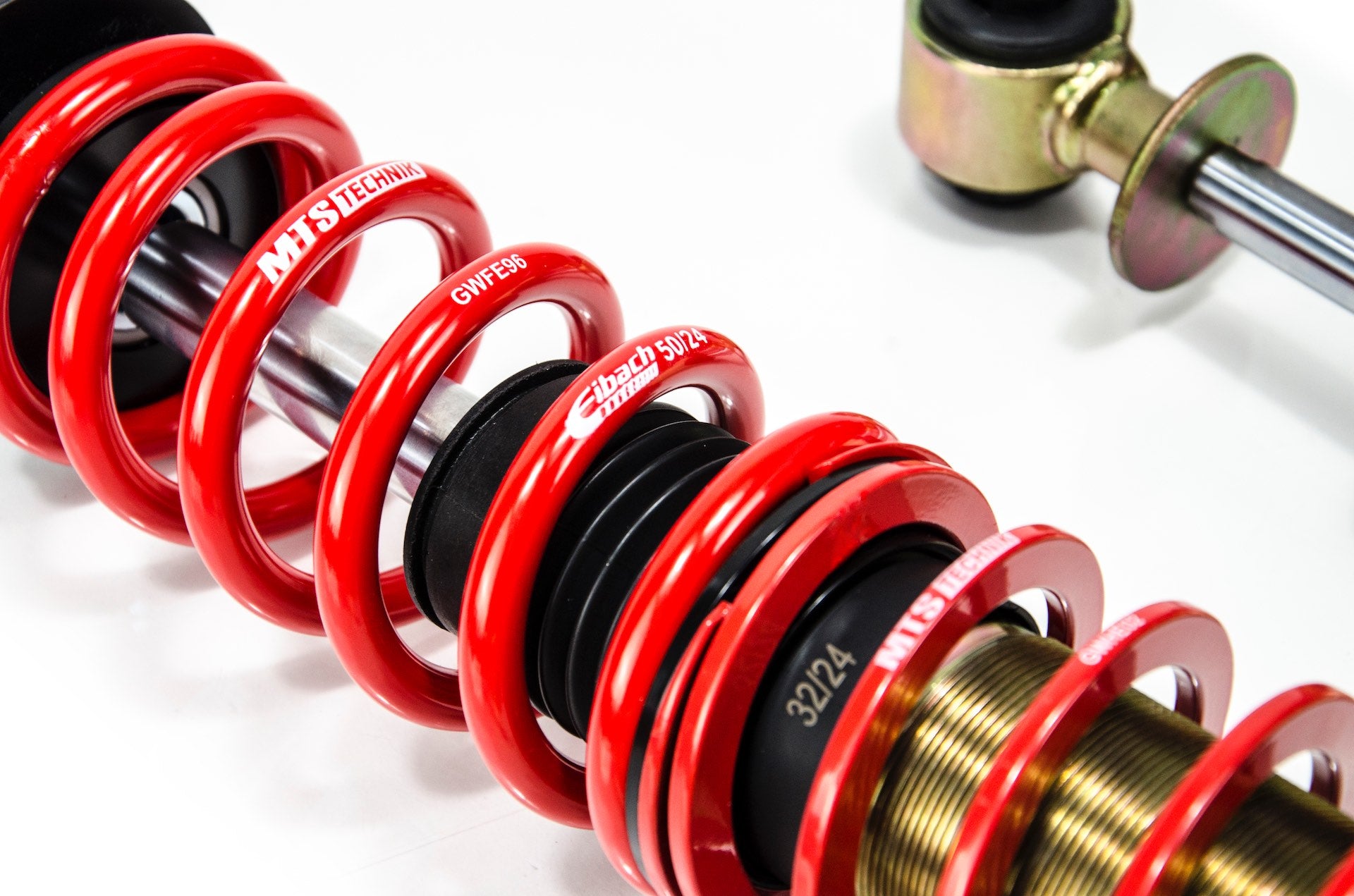 Street Coilover Kit w/ Camber Adjust Top Mounts (Gold) for Audi 80 B4 Saloon (8C)