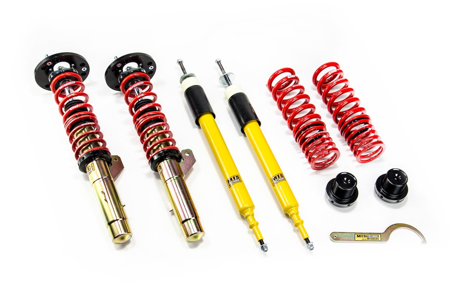 Stance Coilover Kit w/ Camber Adjust Top Mounts (Gold) for BMW 3 Touring (E91)