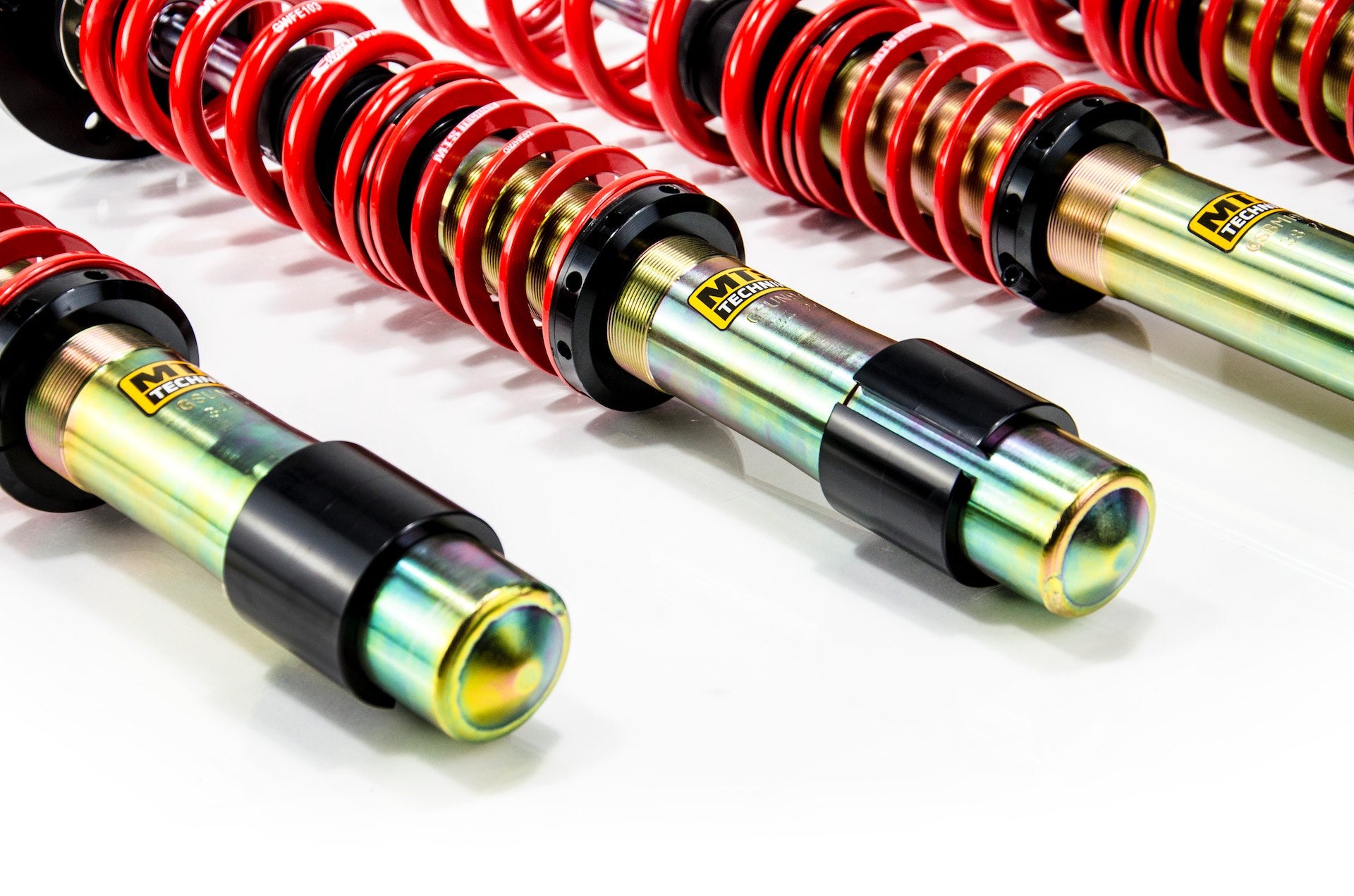 Street Coilover Kit w/ Camber Adjust Top Mounts (Gold) for BMW 5 (E60)
