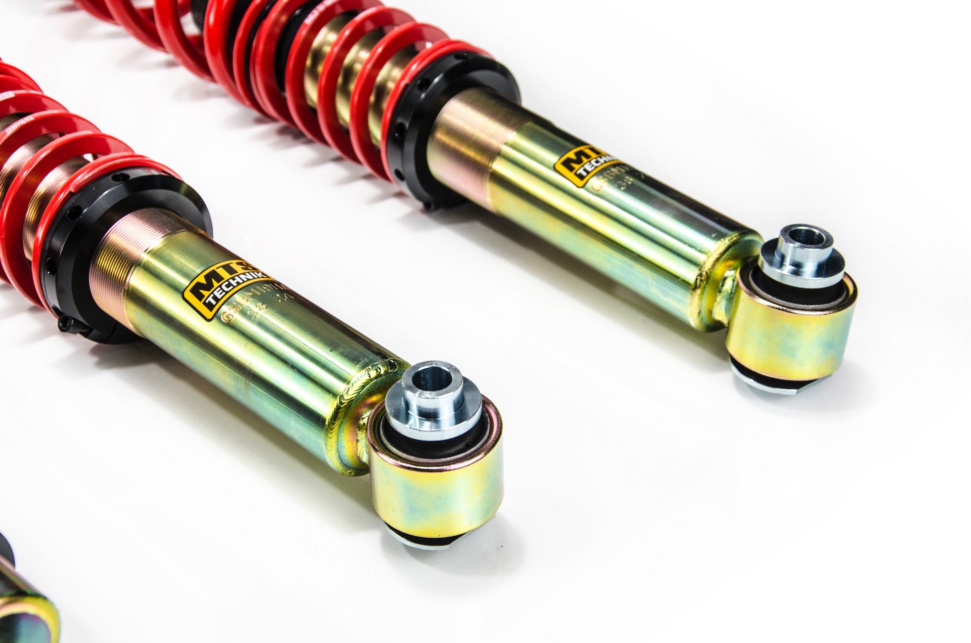 Street Coilover Kit w/ Camber Adjust Top Mounts (Gold) for BMW 5 (E60)