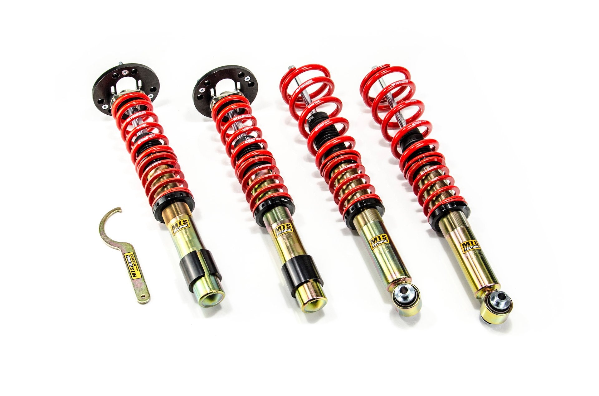 Street Coilover Kit w/ Camber Adjust Top Mounts (Gold) for BMW 5 (E60)