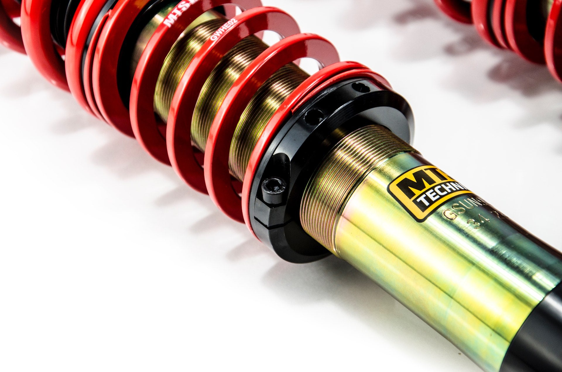 Street Coilover Kit w/ Camber Adjust Top Mounts (Gold) for BMW 5 (E60) - Front Only
