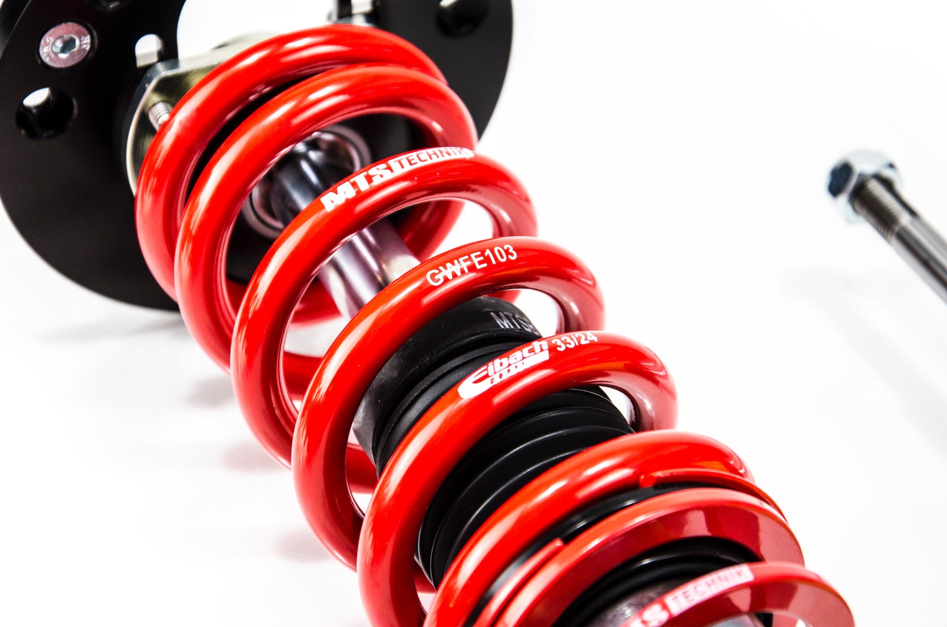 Street Coilover Kit w/ Camber Adjust Top Mounts (Gold) - Weld-In for BMW 3 Touring (E30)