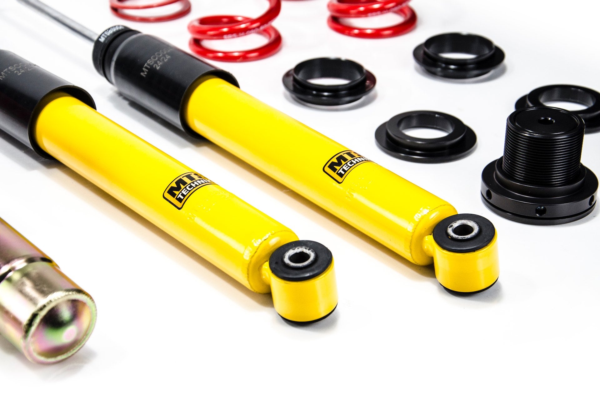 Street Coilover Kit w/ Camber Adjust Top Mounts (Gold) - Weld-In for BMW 3 Touring (E30)