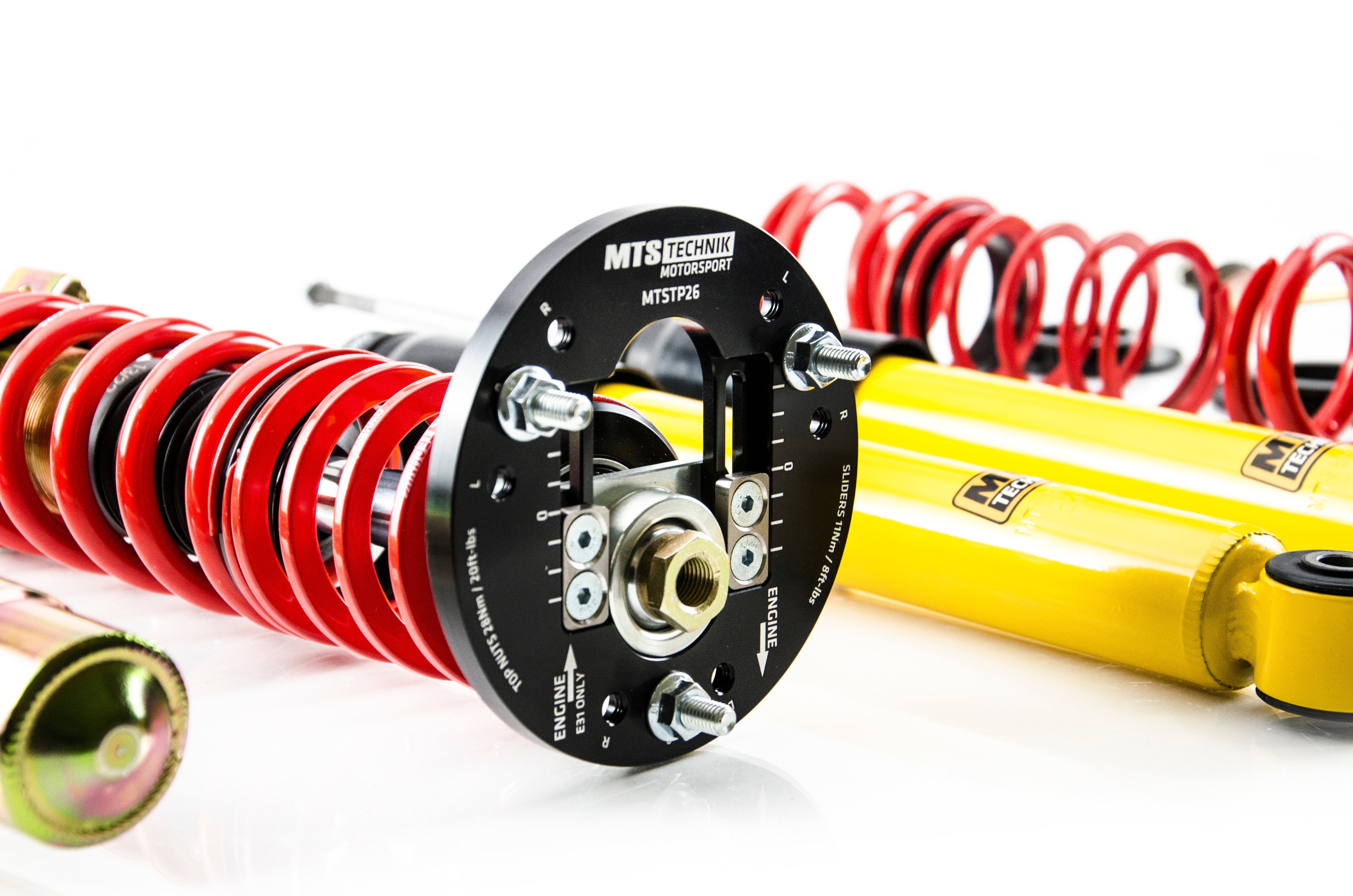 Street Coilover Kit w/ Camber Adjust Top Mounts (Gold) - Weld-In for BMW 3 (E30)