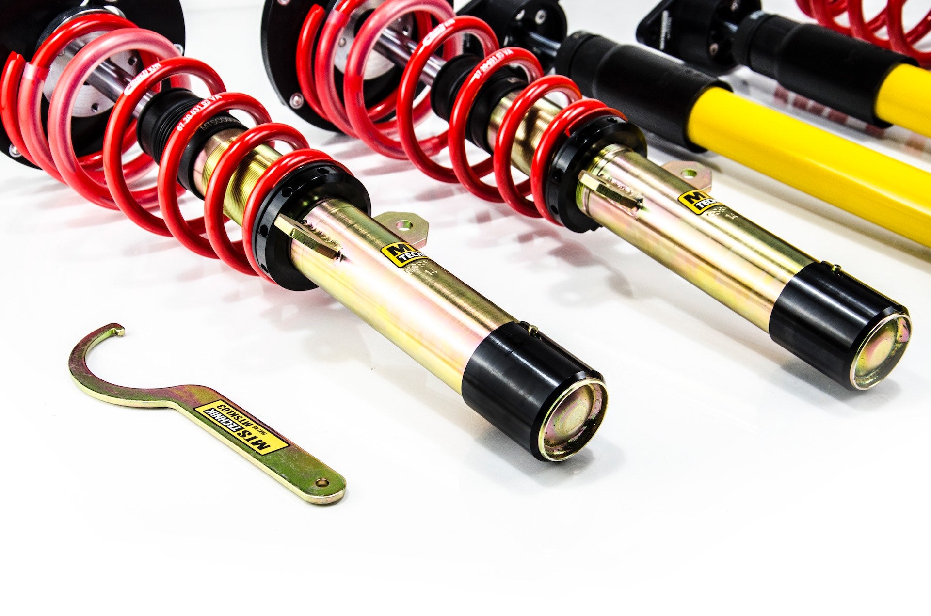 Street Coilover Kit w/ Camber Adjust Top Mounts (Gold) for BMW 2 Active Tourer (F45)