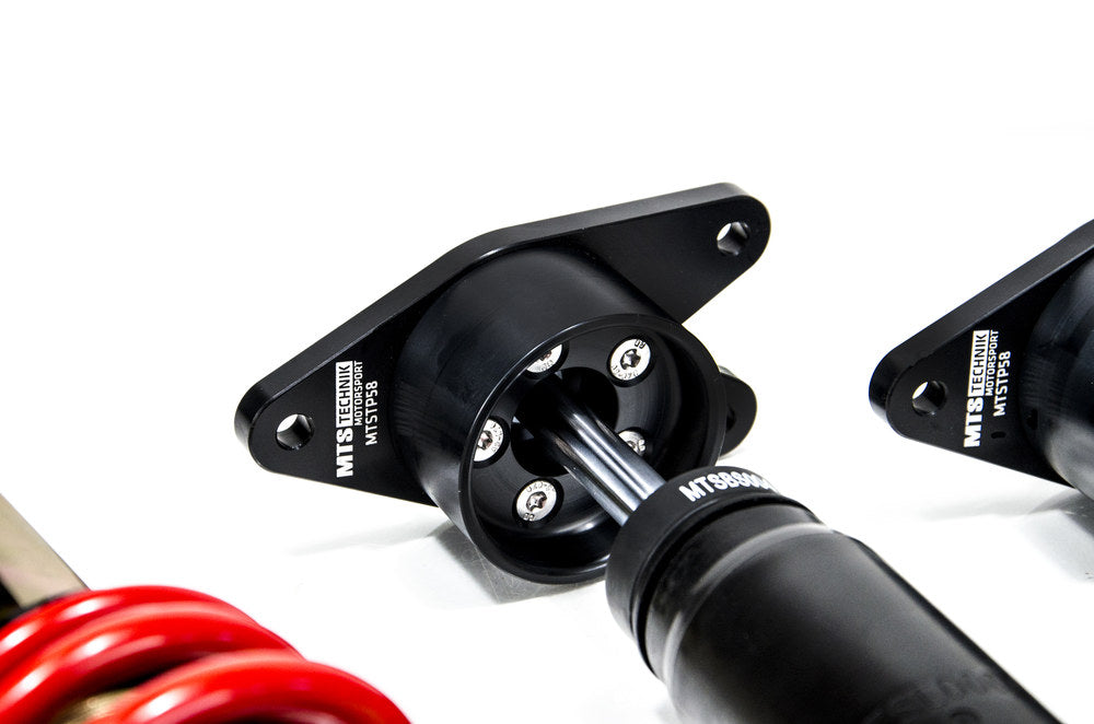 MTSGWBM142 Street Coilover Kit w/ Camber Adjust Top Mounts (Gold) for BMW 3 Touring (G21/G81) - 320 d Mild-Hybrid xDrive / 330 d Mild-Hybrid xDrive / 330 d xDrive / M 340 d Mild-Hybrid xDrive / M 340 i Mild-Hybrid xDrive / M 340 i xDrive
