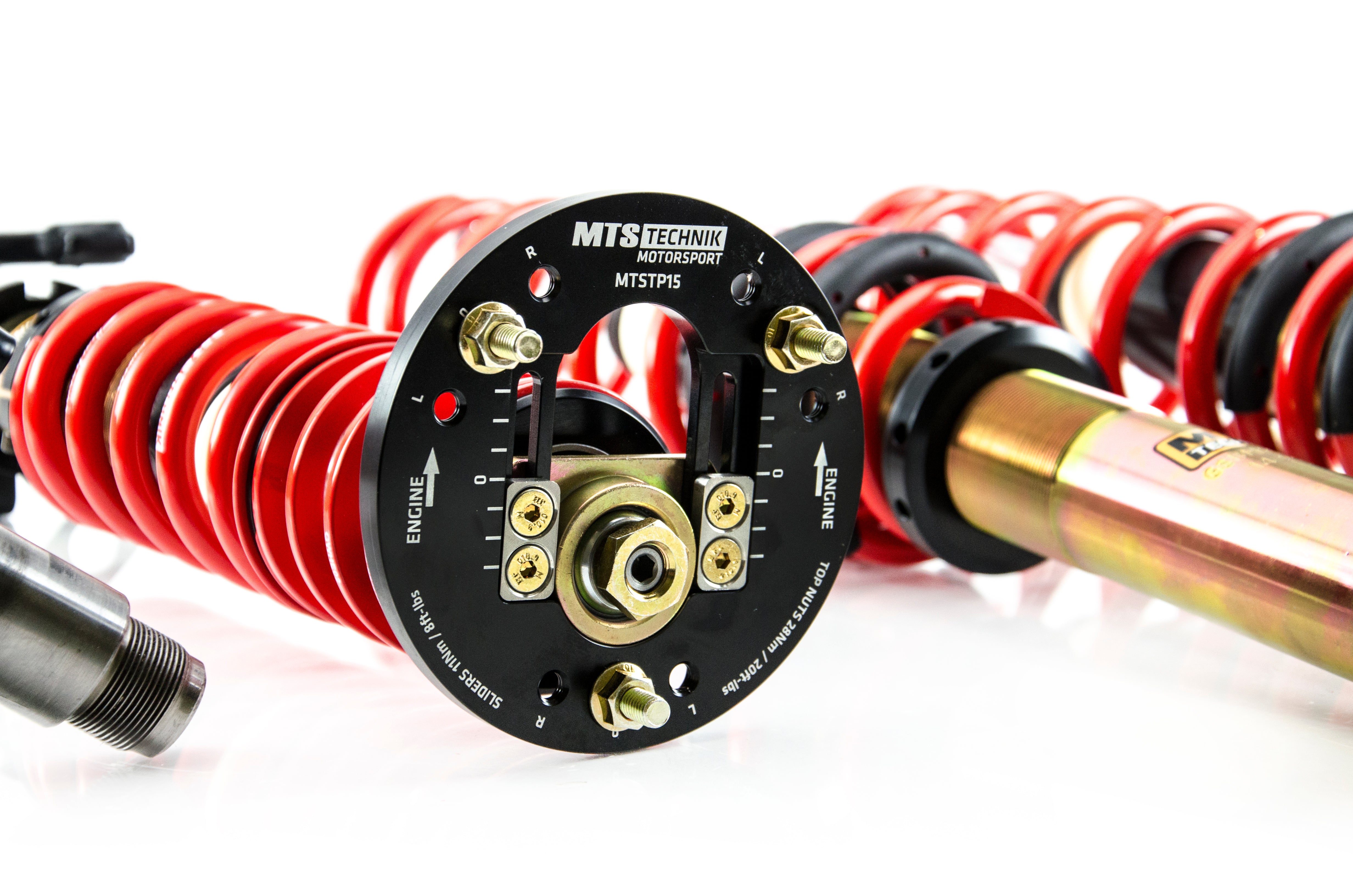Street Coilover Kit w/ Camber Adjust Top Mounts (Gold) - Weld-In for BMW 5 (E34)