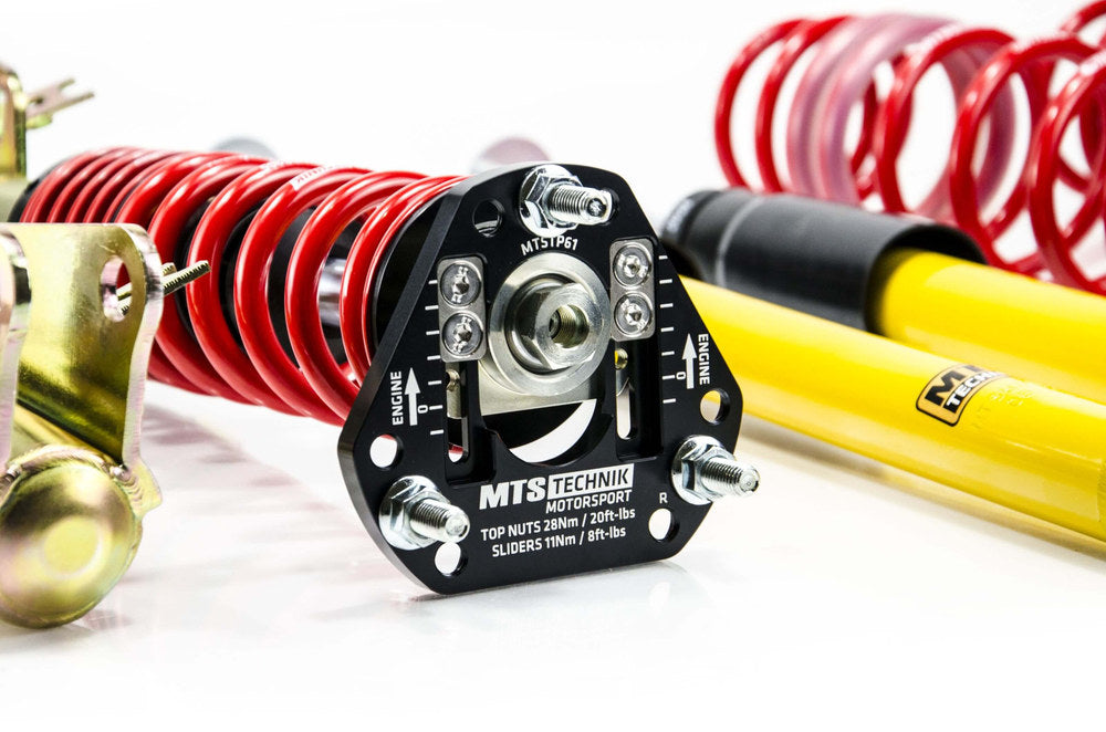 MTSGWHO16 Street Coilover Kit w/ Camber Adjust Top Mounts (Gold) for Honda CIVIC IX (FK)