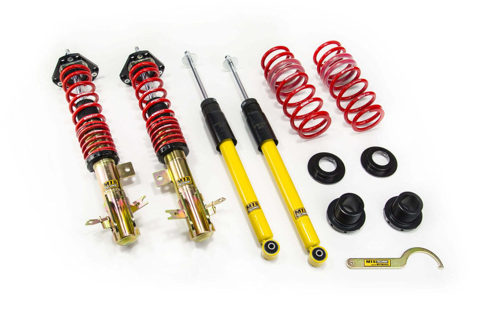 MTSGWHO16 Street Coilover Kit w/ Camber Adjust Top Mounts (Gold) for Honda CIVIC IX (FK)
