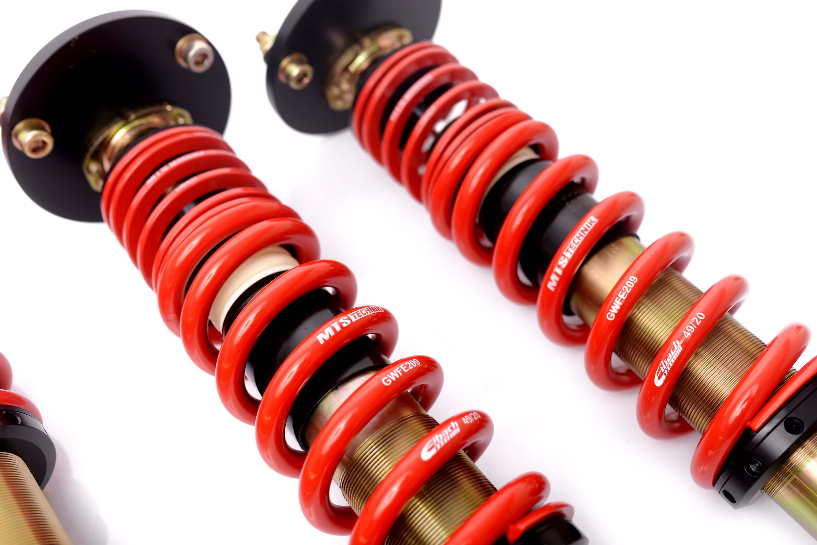 Street Coilover Kit w/ Camber Adjust Top Mounts (Gold) for Mitsubishi GALANT Mk8 Estate (EA)