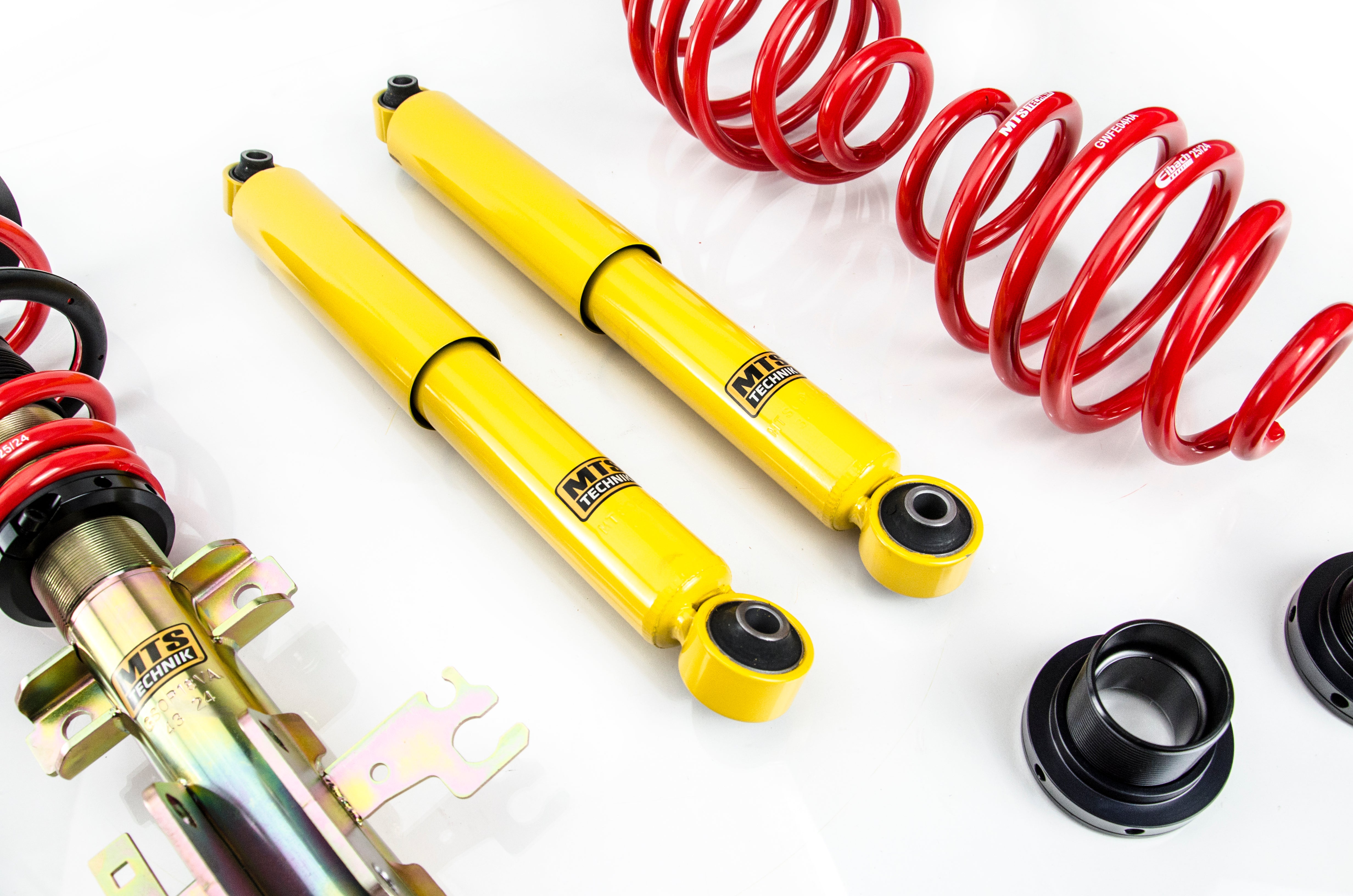 Street Coilover Kit w/ Camber Adjust Top Mounts (Gold) for Opel VECTRA C (Z02)
