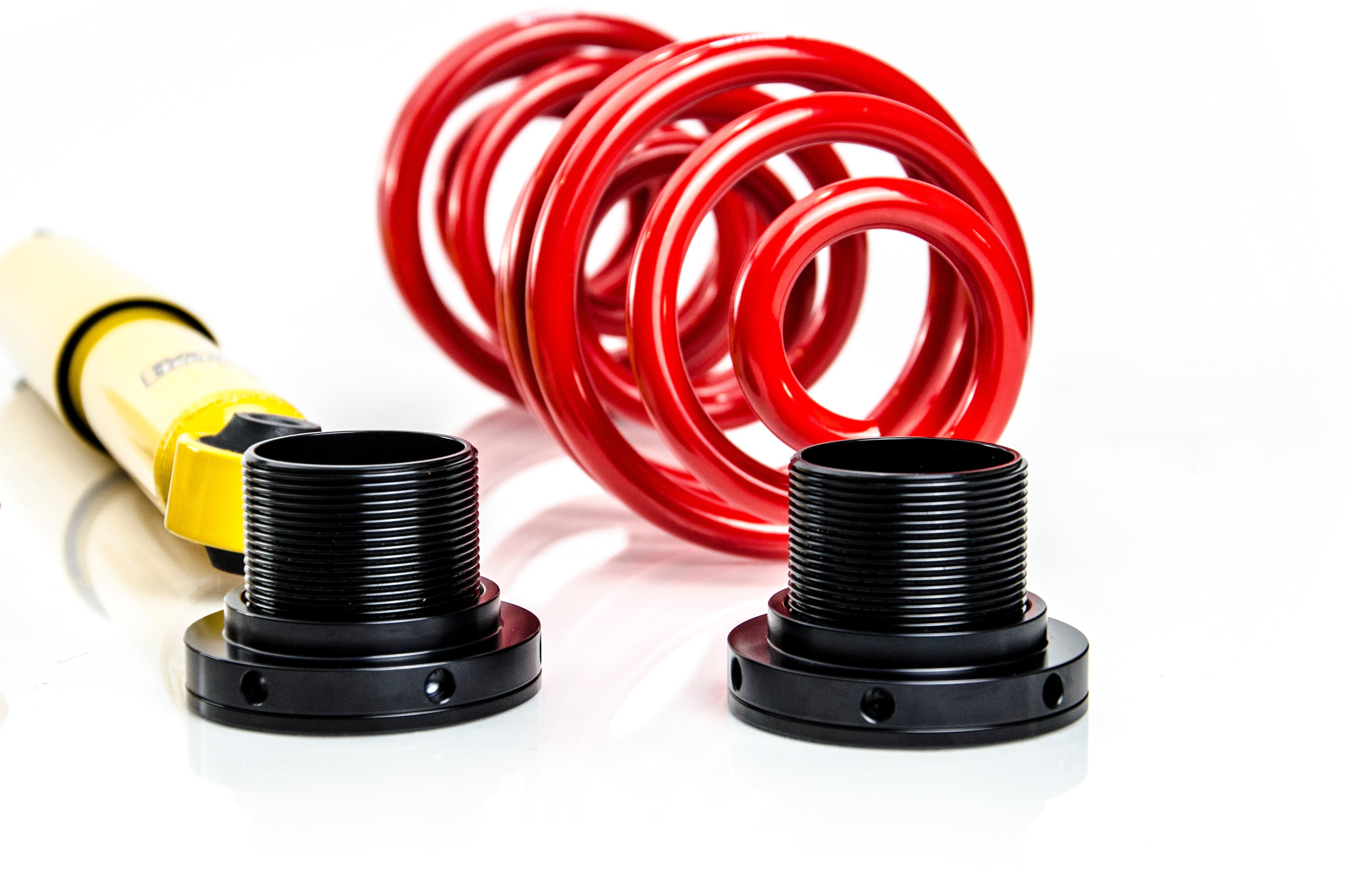 Street Coilover Kit w/ Camber Adjust Top Mounts (Gold) for Opel VECTRA C GTS (Z02)