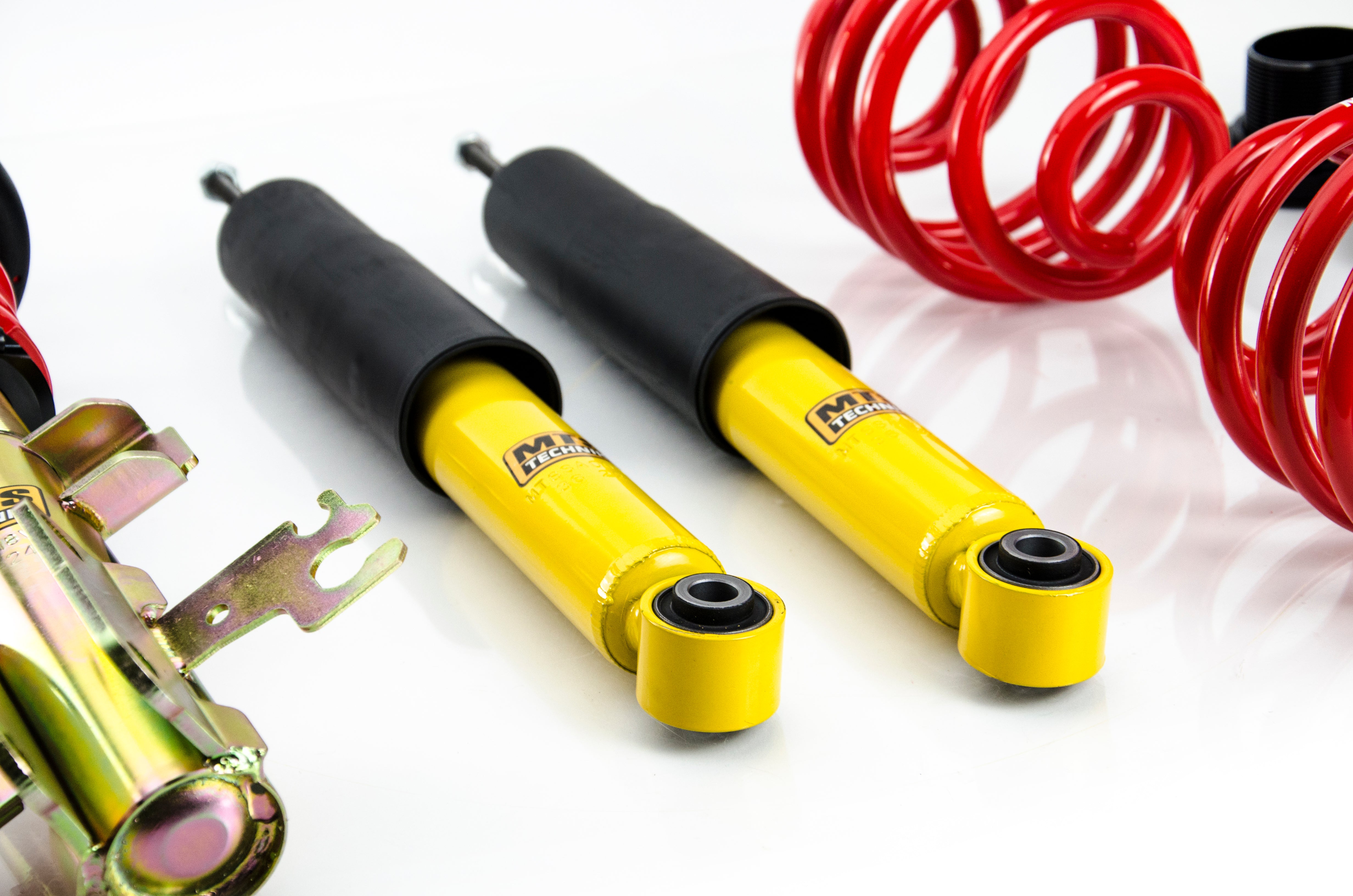 Street Coilover Kit w/ Camber Adjust Top Mounts (Gold) for Cadillac BLS Wagon