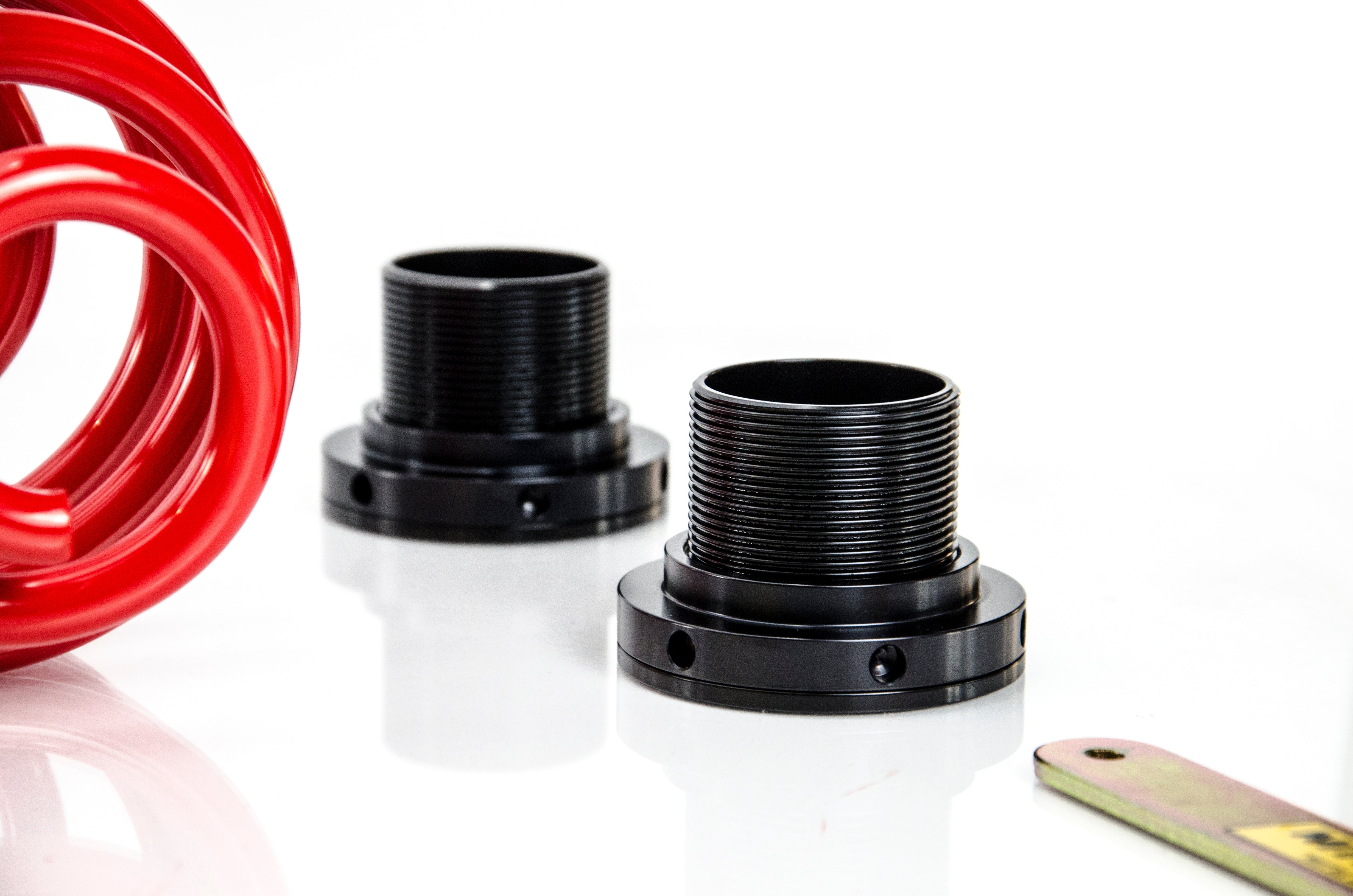Street Coilover Kit w/ Camber Adjust Top Mounts (Gold) for Cadillac BLS