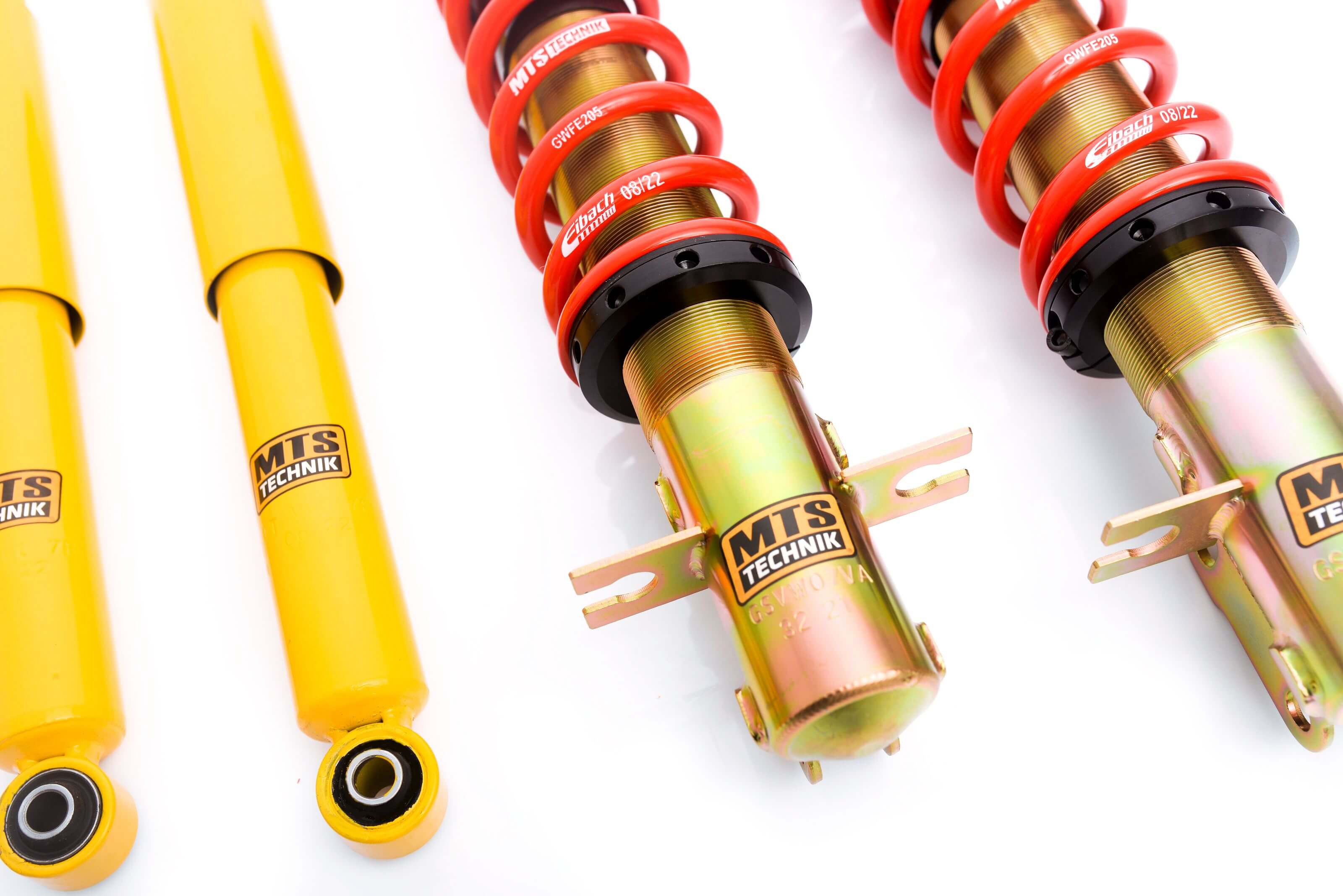 Street Coilover Kit (Gold) for Volkswagen CADDY Mk1 (14)