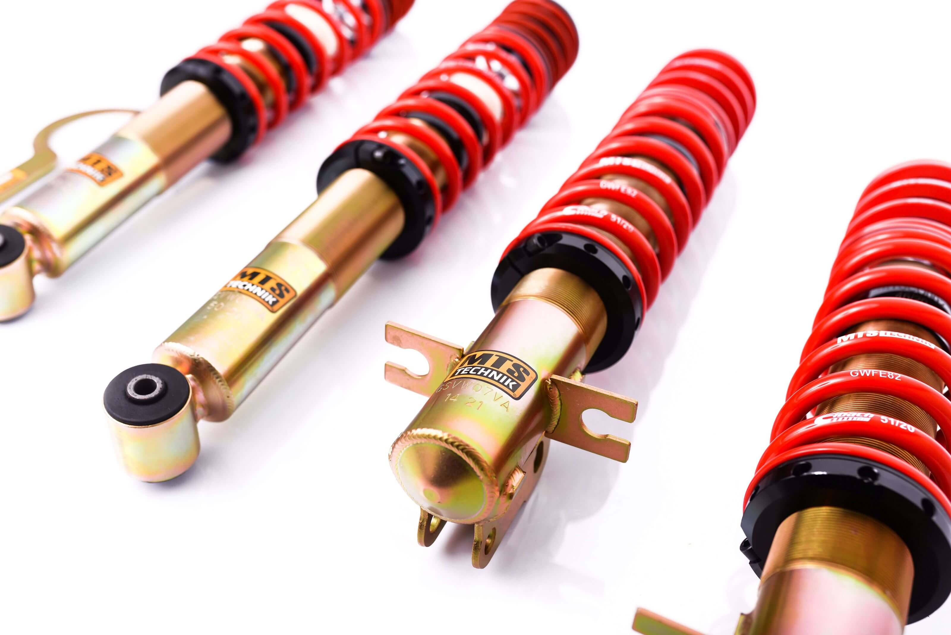 Street Coilover Kit (Gold) for Volkswagen SCIROCCO (53)