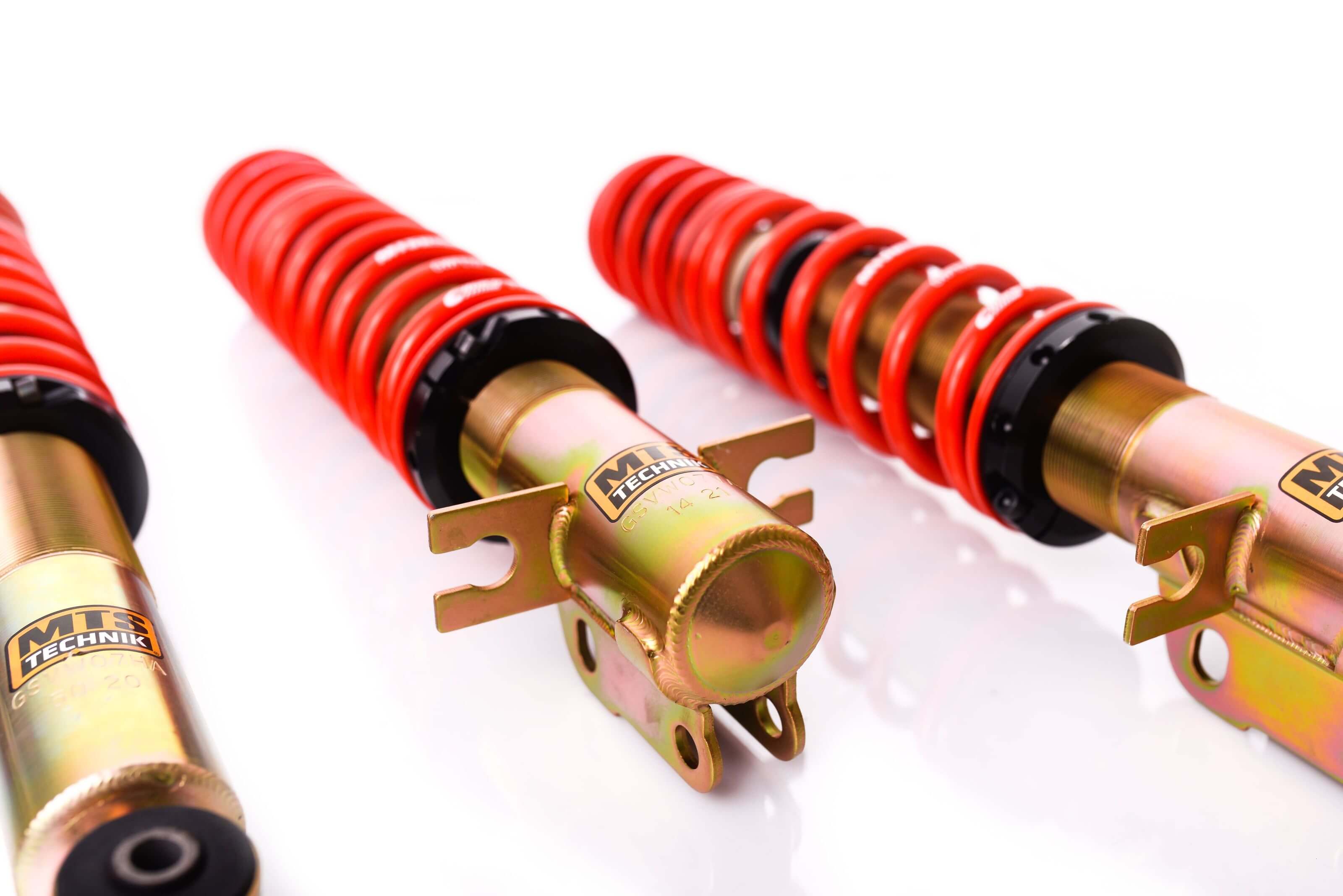 Street Coilover Kit (Gold) for Volkswagen GOLF Mk1 (17)