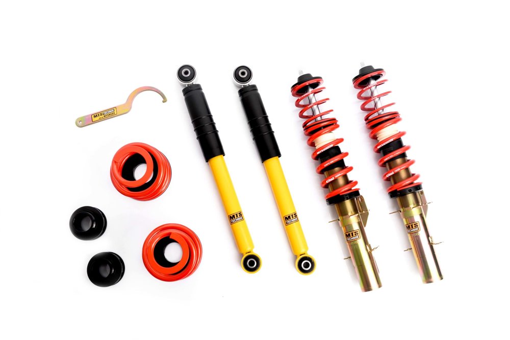 MTSGWVW11 Street Coilover Kit (Gold) for Volkswagen BORA I (1J2)
