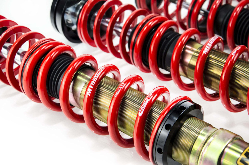 MTSGWVW122-S Stance Coilover Kit w/ Camber Adjust Top Mounts (Gold) for Volkswagen PASSAT B3/B4 Variant (3A5/35I)