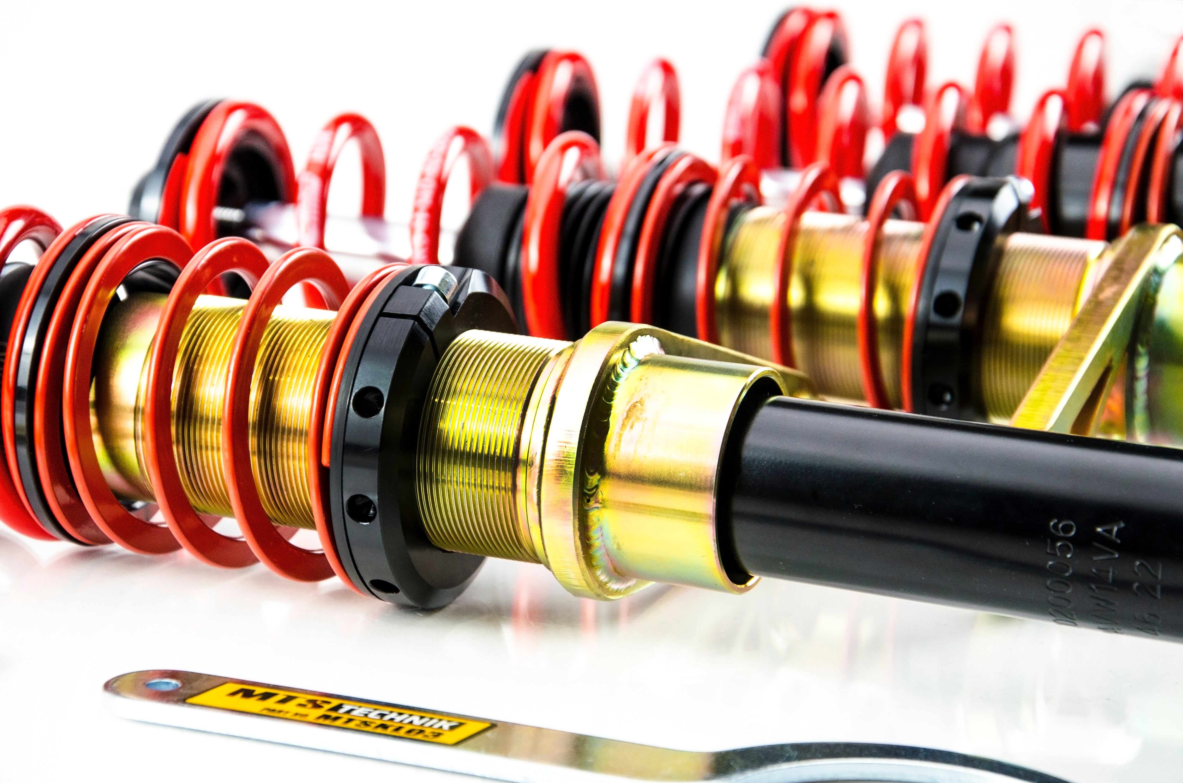 Street Coilover Kit (Gold) - Weld-In for Volkswagen POLO Mk2 (86C/80)