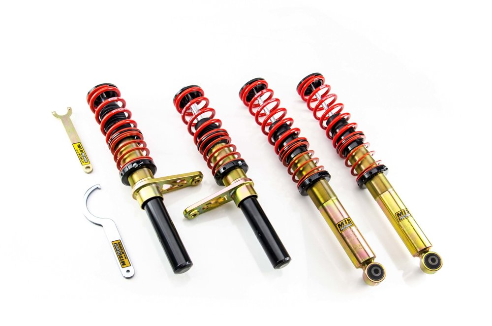 MTSGWVW14 Street Coilover Kit (Gold) for Volkswagen POLO II (86C/80)