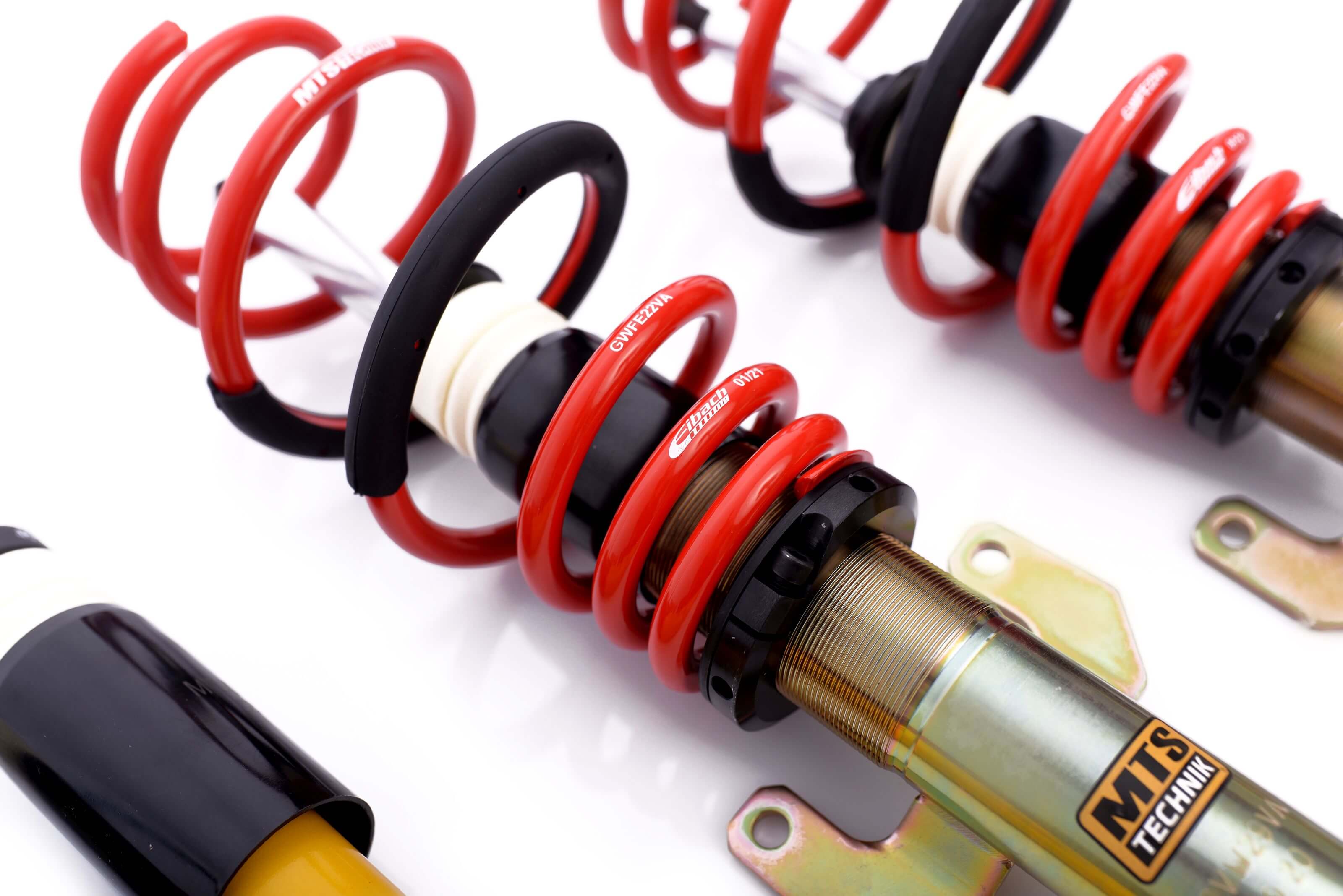 Street Coilover Kit (Gold) for Skoda FABIA Mk2 Combi (545)