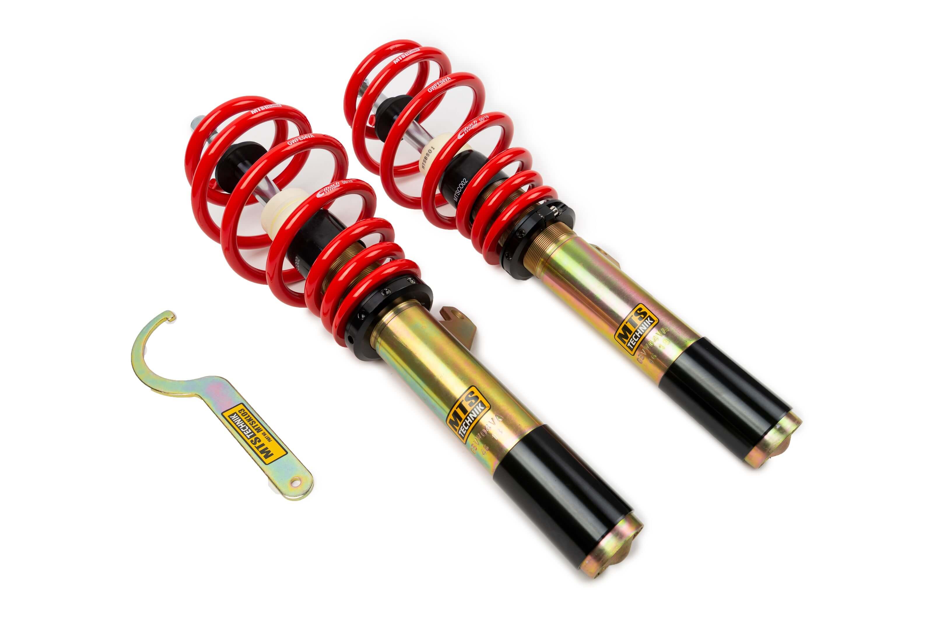 Street Coilover Kit (Gold) for Skoda OCTAVIA Mk2 (1Z)