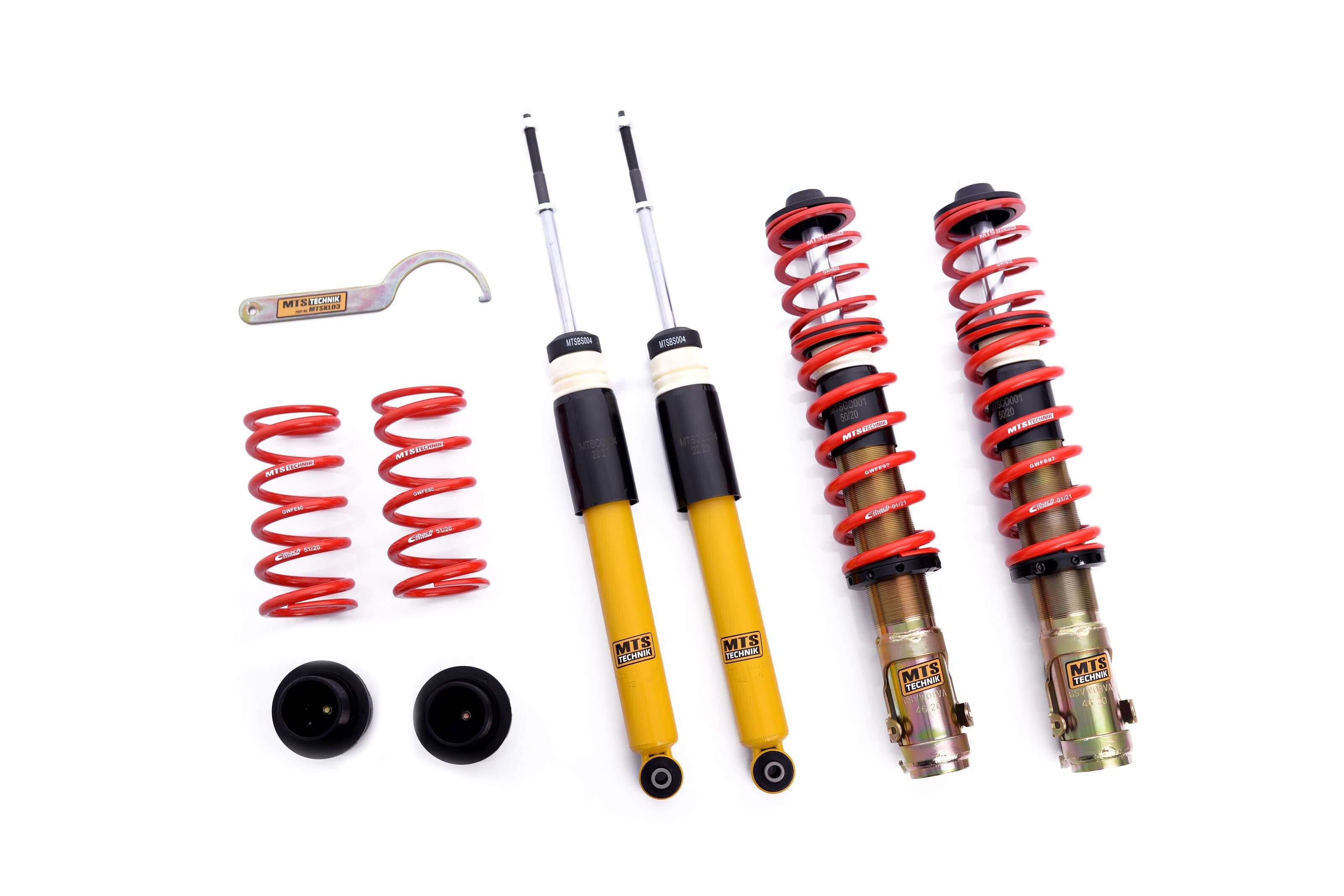 Street Coilover Kit (Gold) for Volkswagen LUPO Mk1 (6X1/6E1)