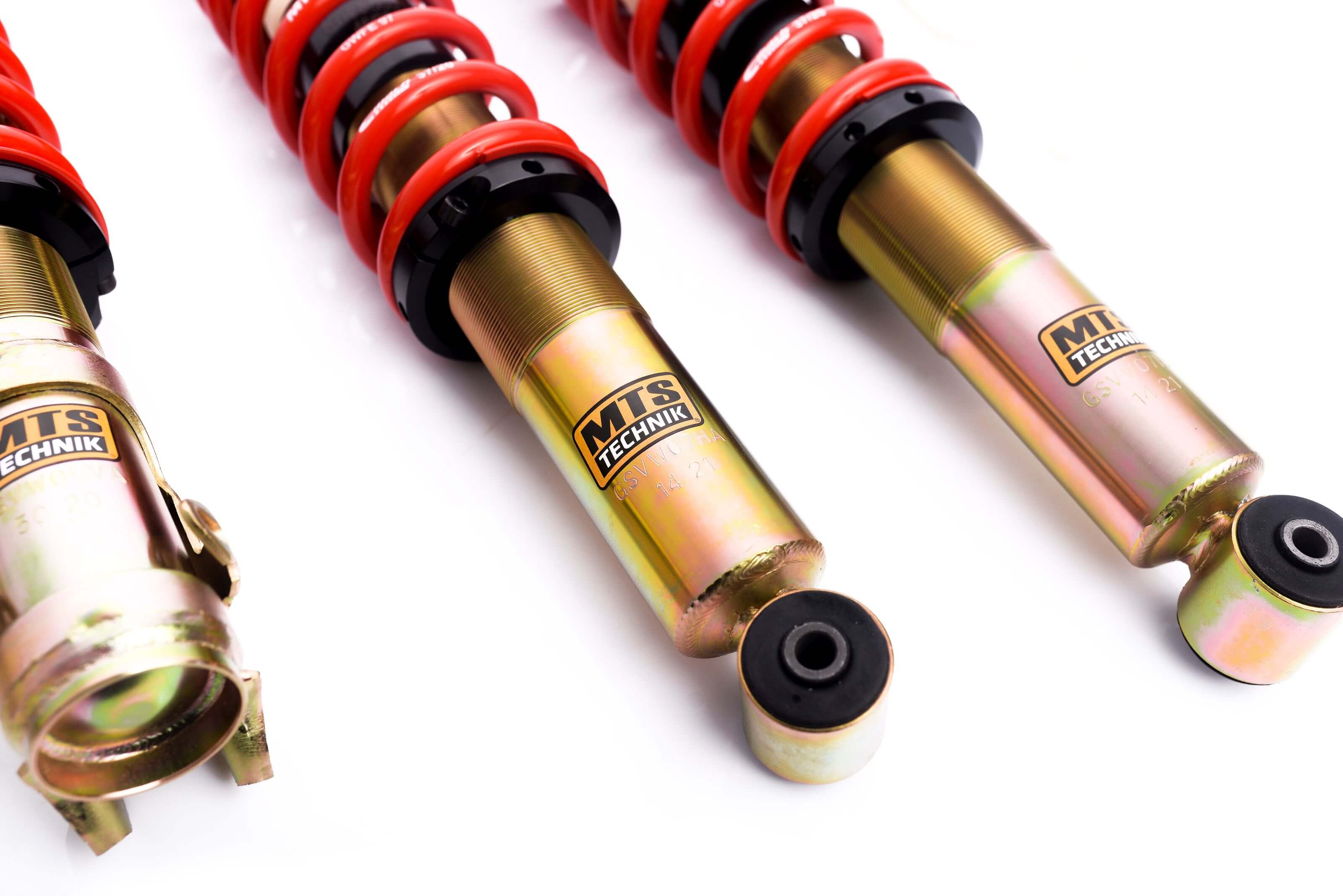 Street Coilover Kit (Gold) for Volkswagen GOLF Mk3 Mk5ariant (1H5)