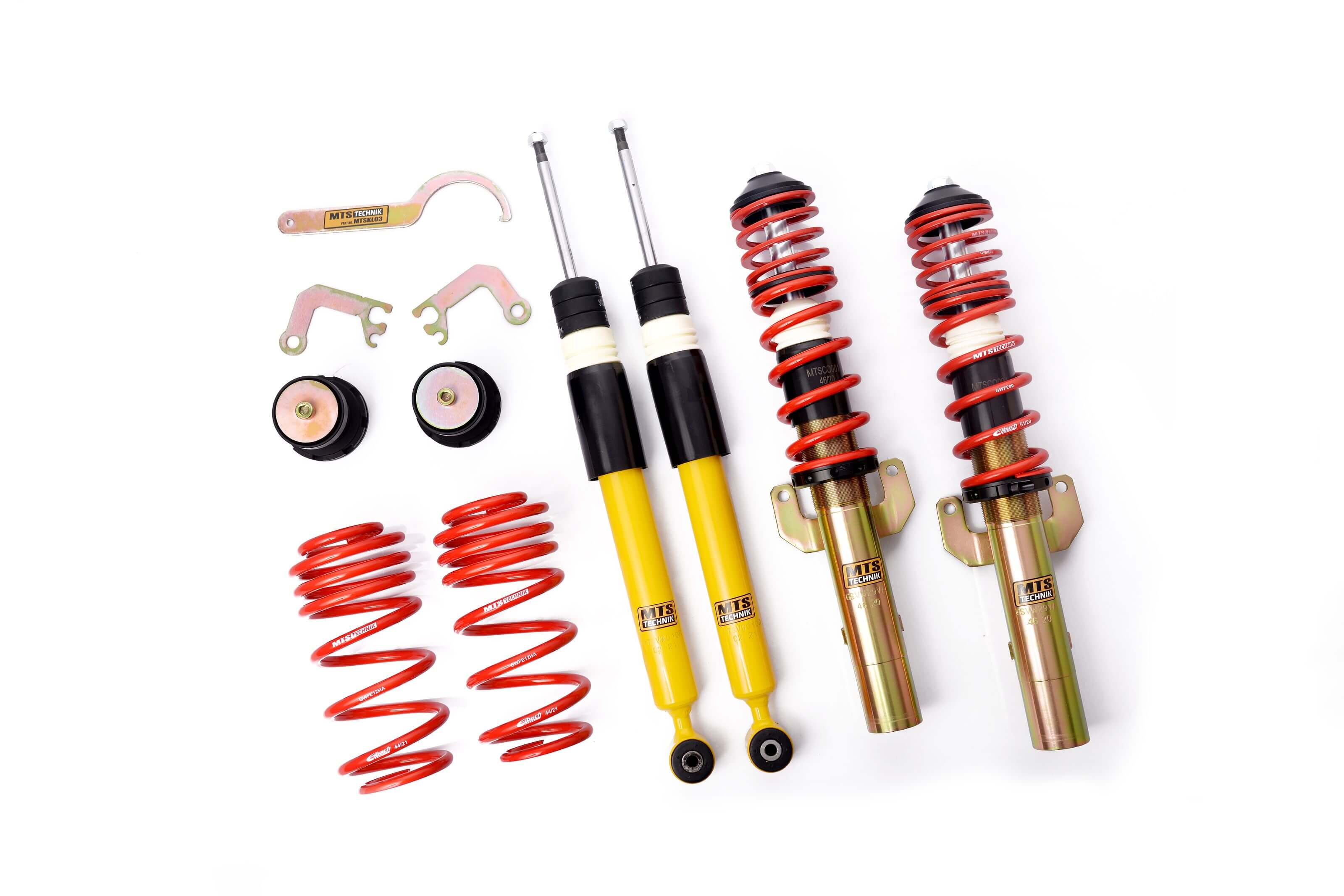 Comfort Coilover Kit (Gold) for Seat IBIZA Mk4 (6J/6P)