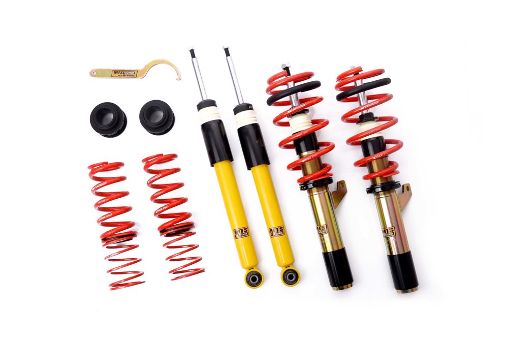 MTSGWVW50 Street Coilover Kit (Gold) for Volkswagen GOLF Mk8 Variant (CG5)