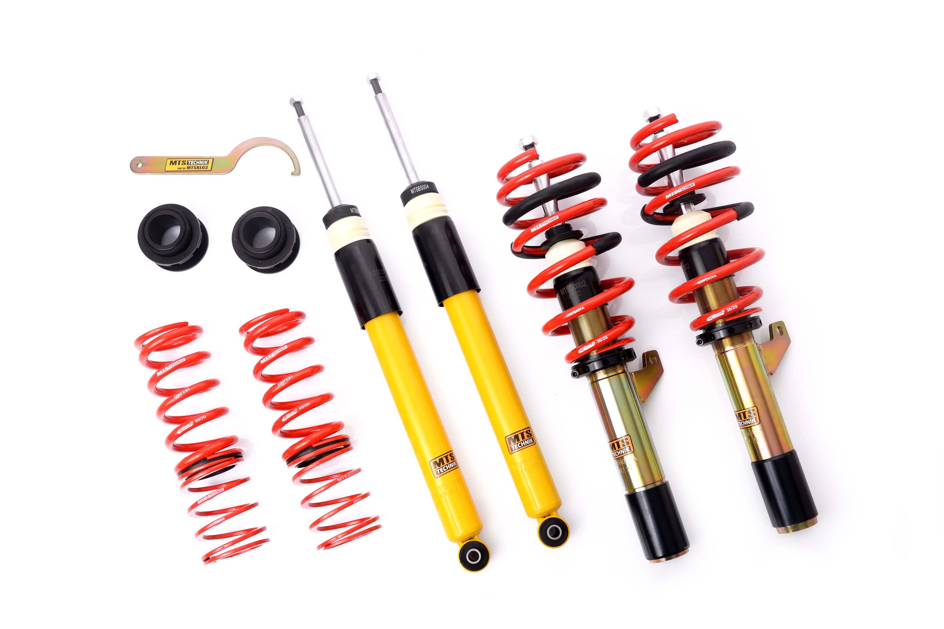 Street Coilover Kit (Gold) for Skoda OCTAVIA Mk3 (5E)