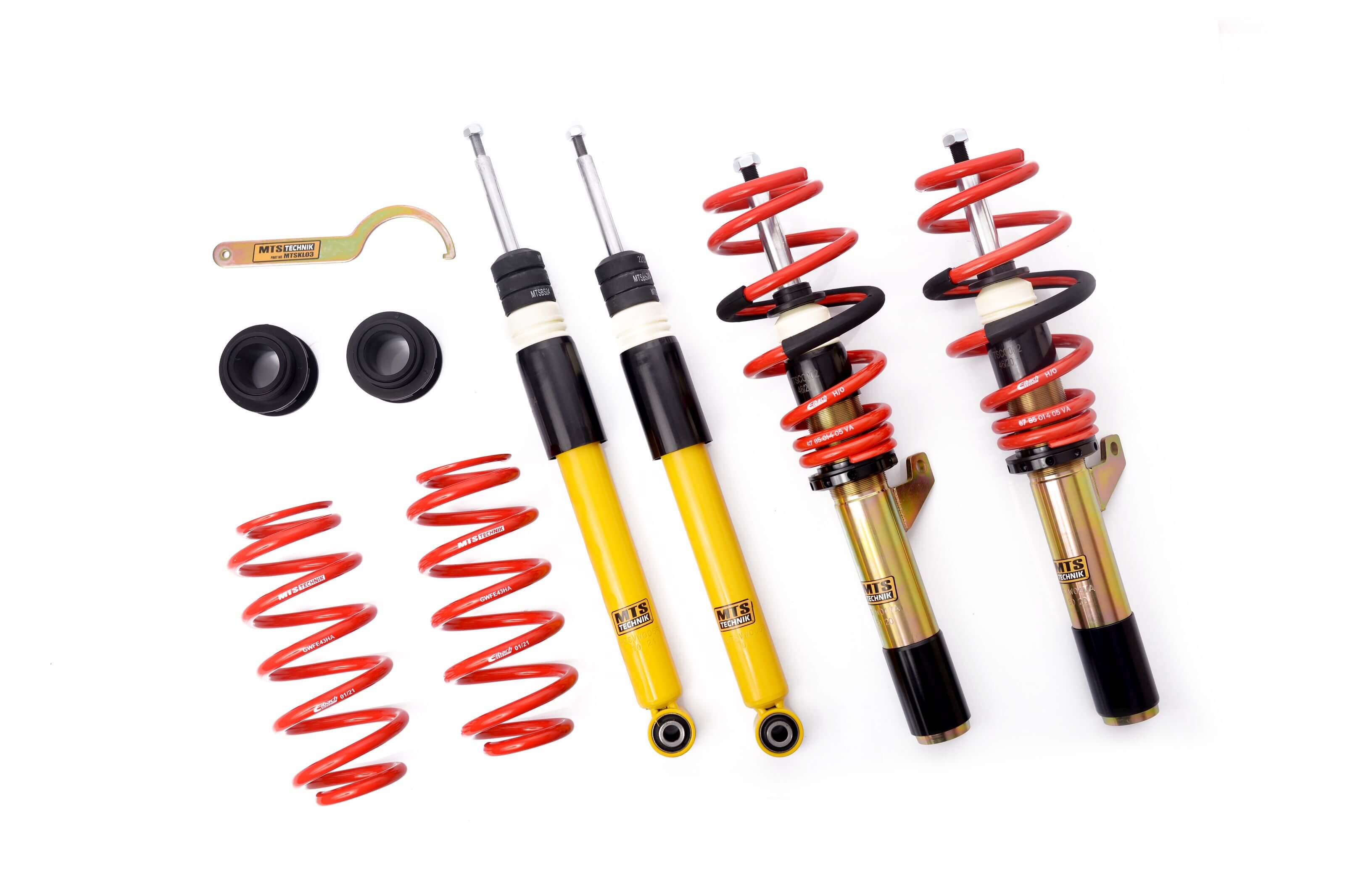 Street Coilover Kit (Gold) for Volkswagen TIGUAN (5N)