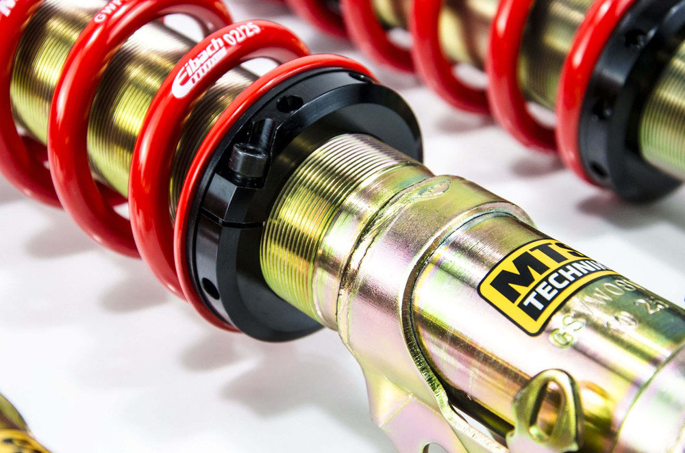 MTSGWVW86-S Stance Coilover Kit w/ Camber Adjust Top Mounts (Gold) for Seat TOLEDO I (1L)