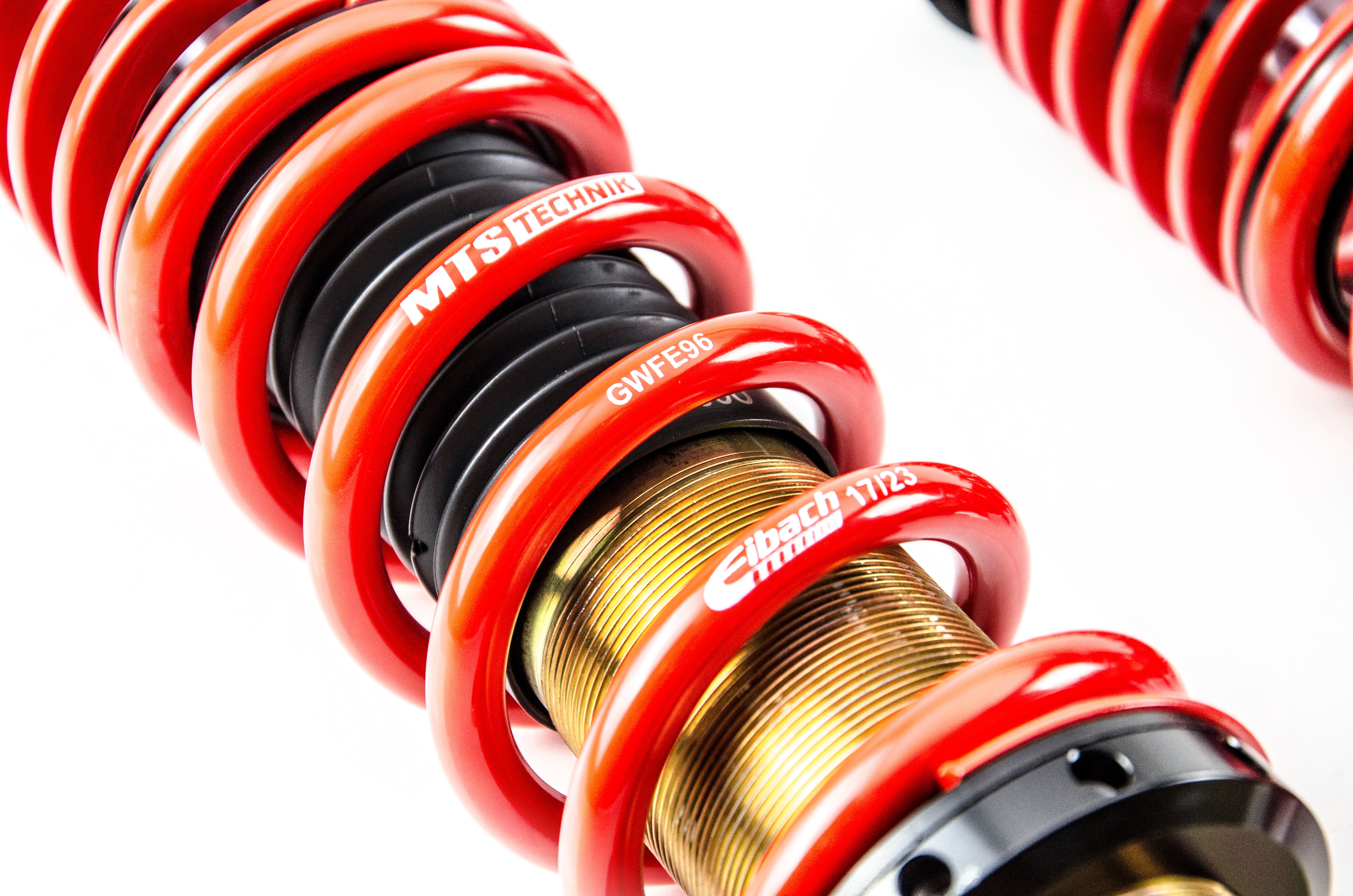 Street Coilover Kit w/ Camber Adjust Top Mounts (Gold) for Volkswagen POLO Mk5 (6R1/6C1)