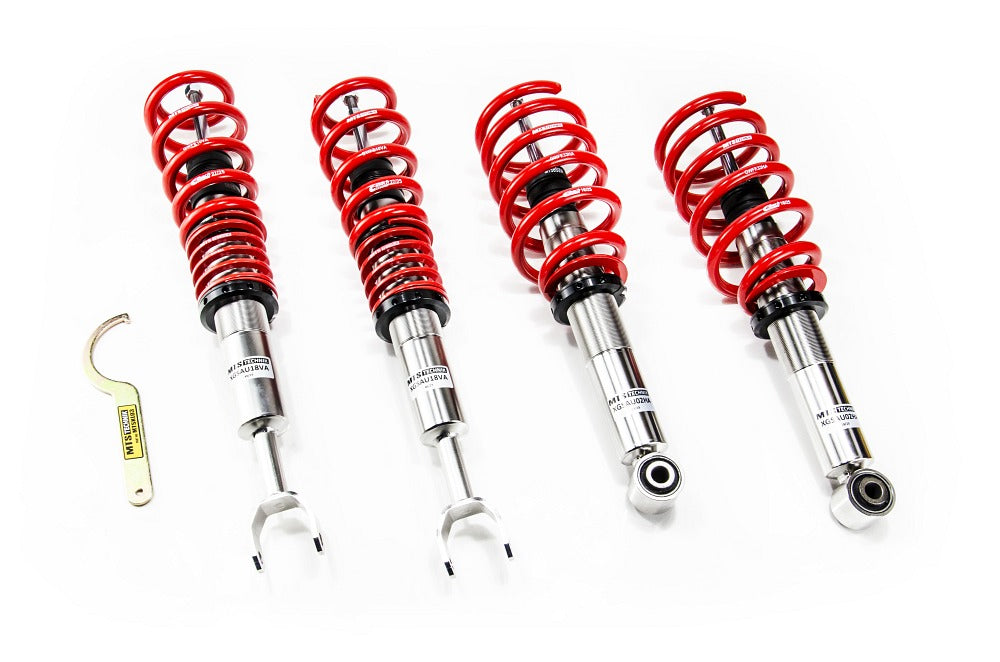 XMTSGWAU28 Street Coilover Kit (Inox) for Volkswagen PASSAT B5.5 Variant (3B6) - 4.0 W8 4motion